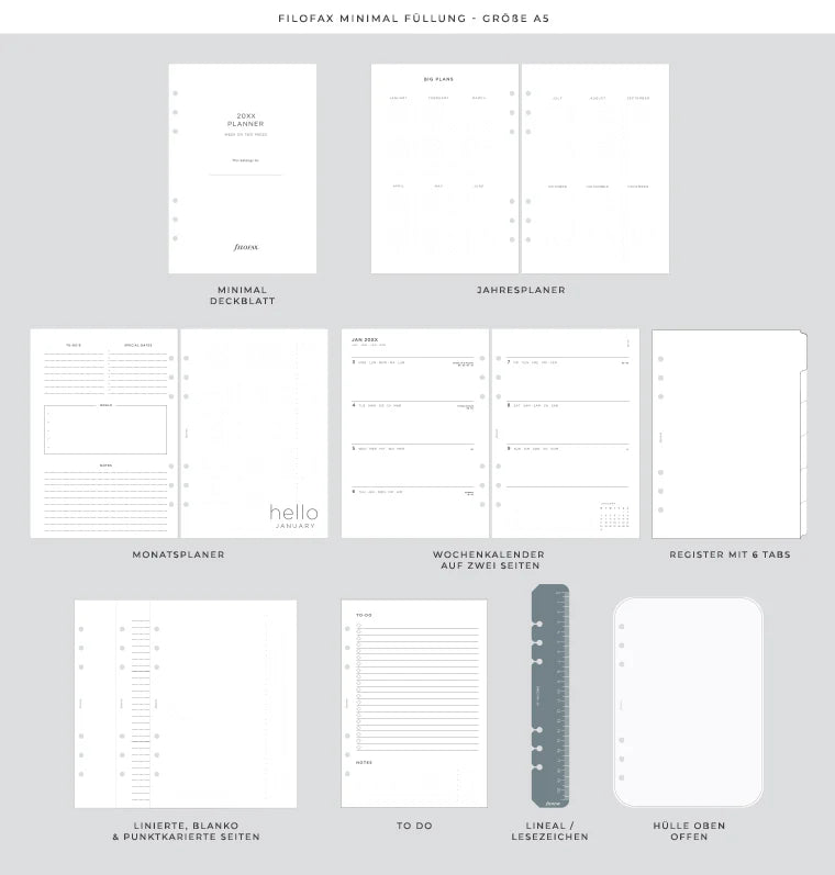 Organiseur FILOFAX Norfolk