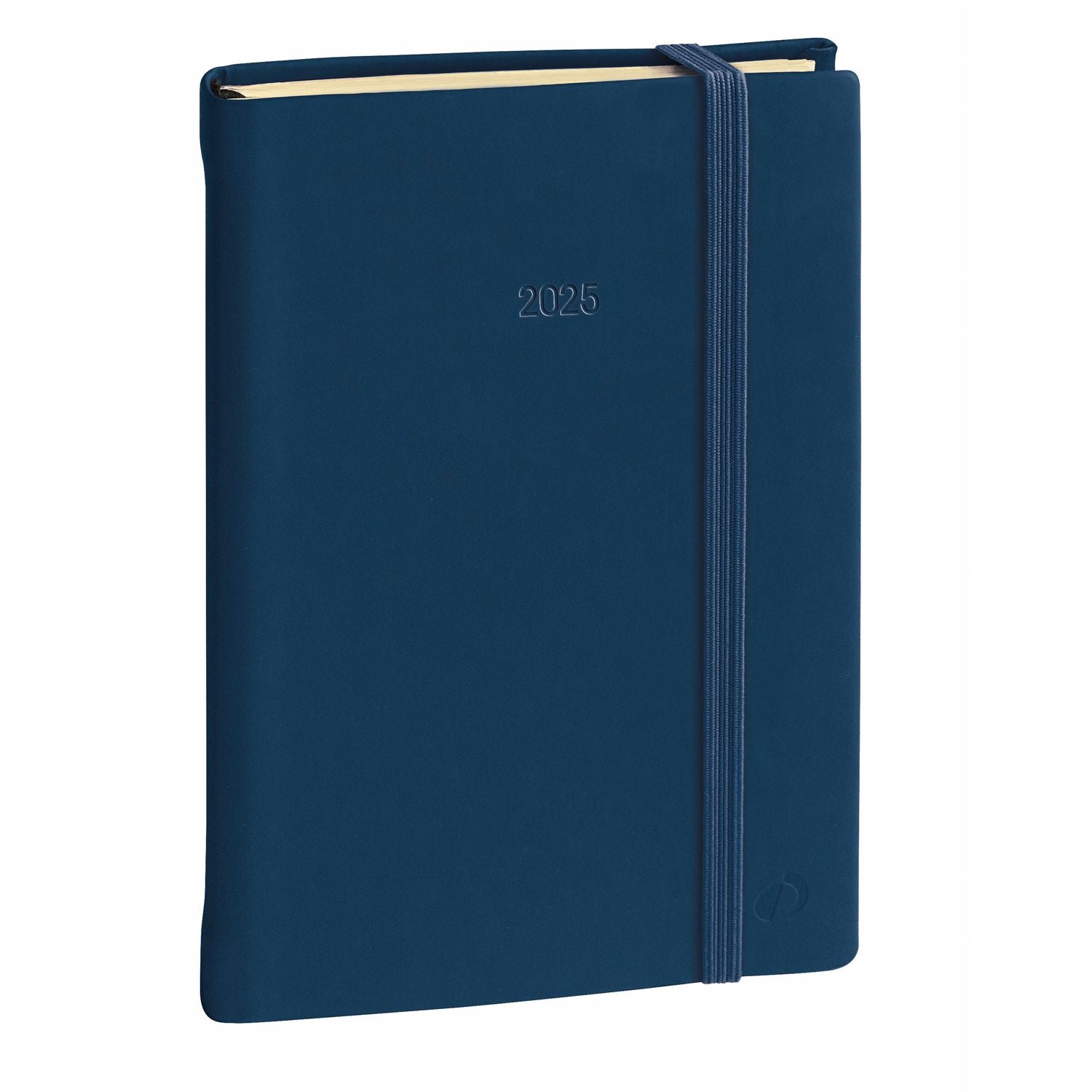 Agenda 2025 QUO VADIS Daily 24 Prestige Silk - 1 jour par page - 16 x 24 cm - Marine - 3371010486984