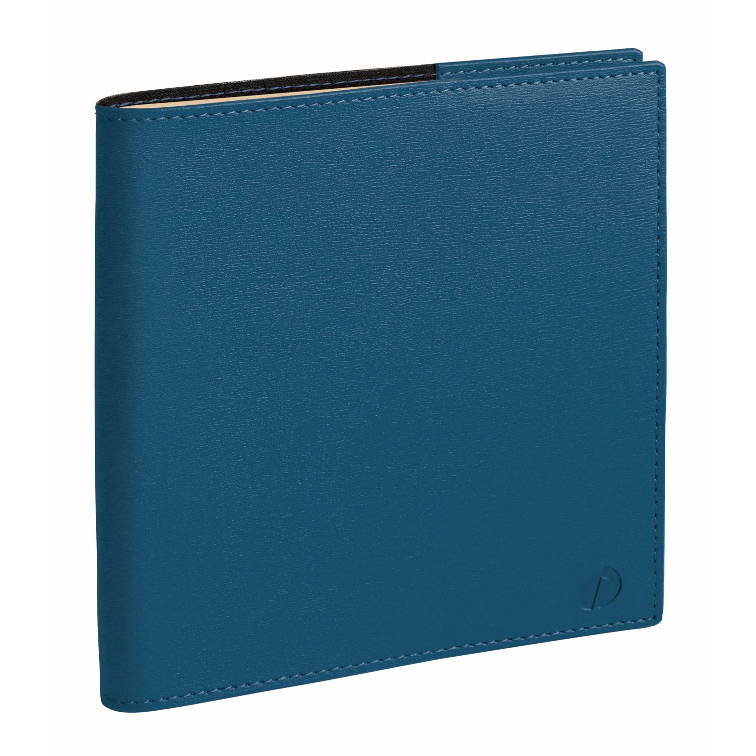 Agenda 2025 QUO VADIS Exécutif Prestige S Soho - 1 semaine sur 2 pages - 16 x 16 cm - Bleu acier - 3371010488698