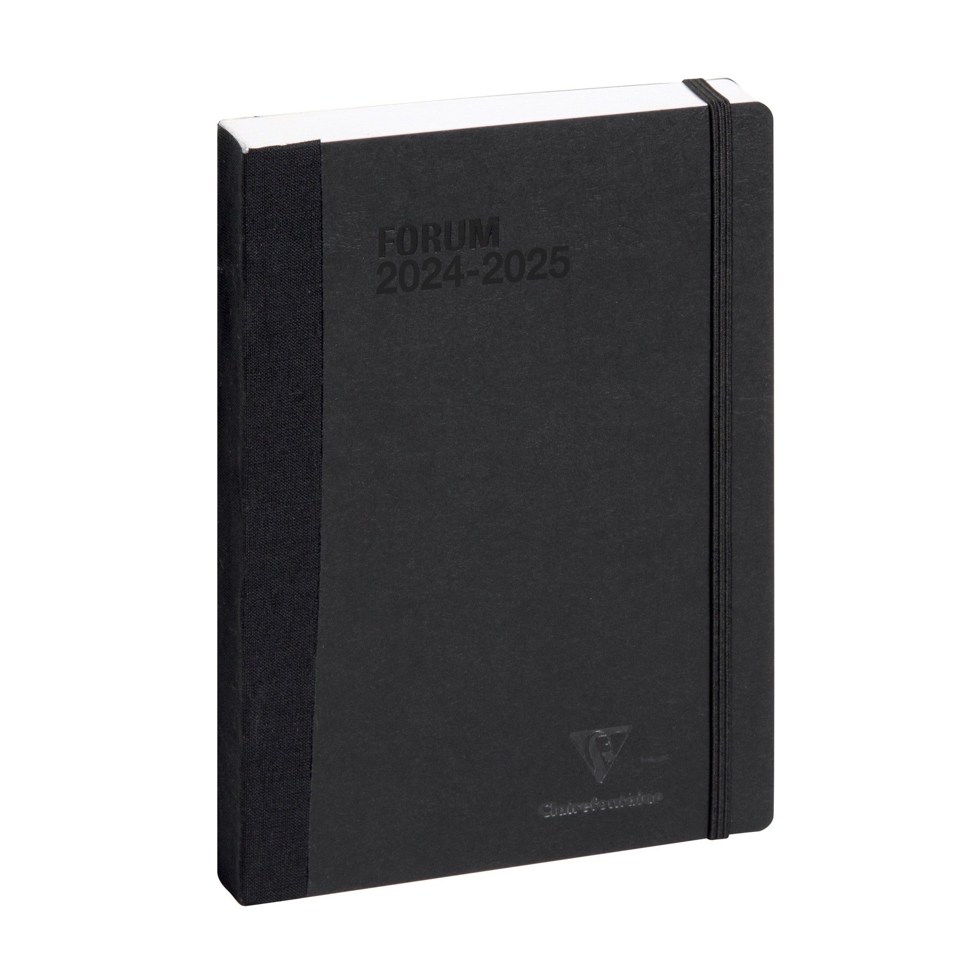 Agenda Scolaire 2024-2025 CLAIREFONTAINE Forum Age Bag - 1 jour par page - 12 x 17 cm - Noir - 3660942056458