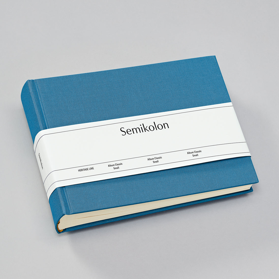 Album photo SEMIKOLON Classic Small - 21.5 x 16 cm - 80 pages - Azzurro