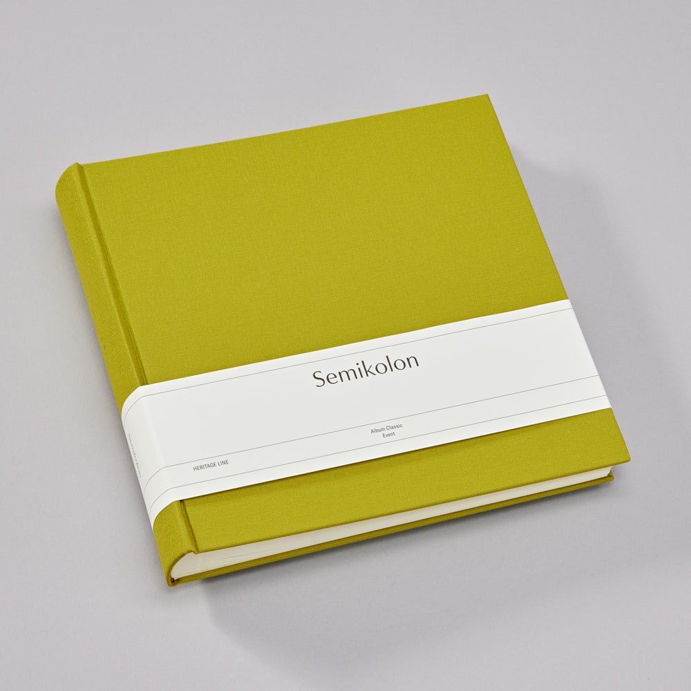 Album photo SEMIKOLON Classic Event - 23 x 22.5 cm - 60 pages - Matcha - 4004117646683