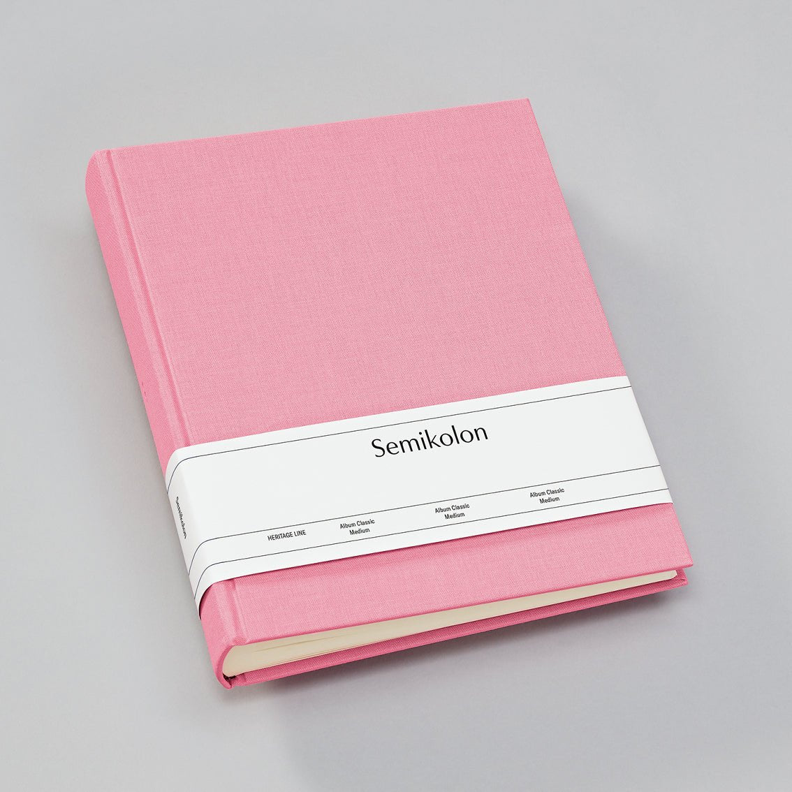 Album photo SEMIKOLON Classic Medium - 21.6 x 25.5 cm - 80 pages - Flamingo - 4004117593758