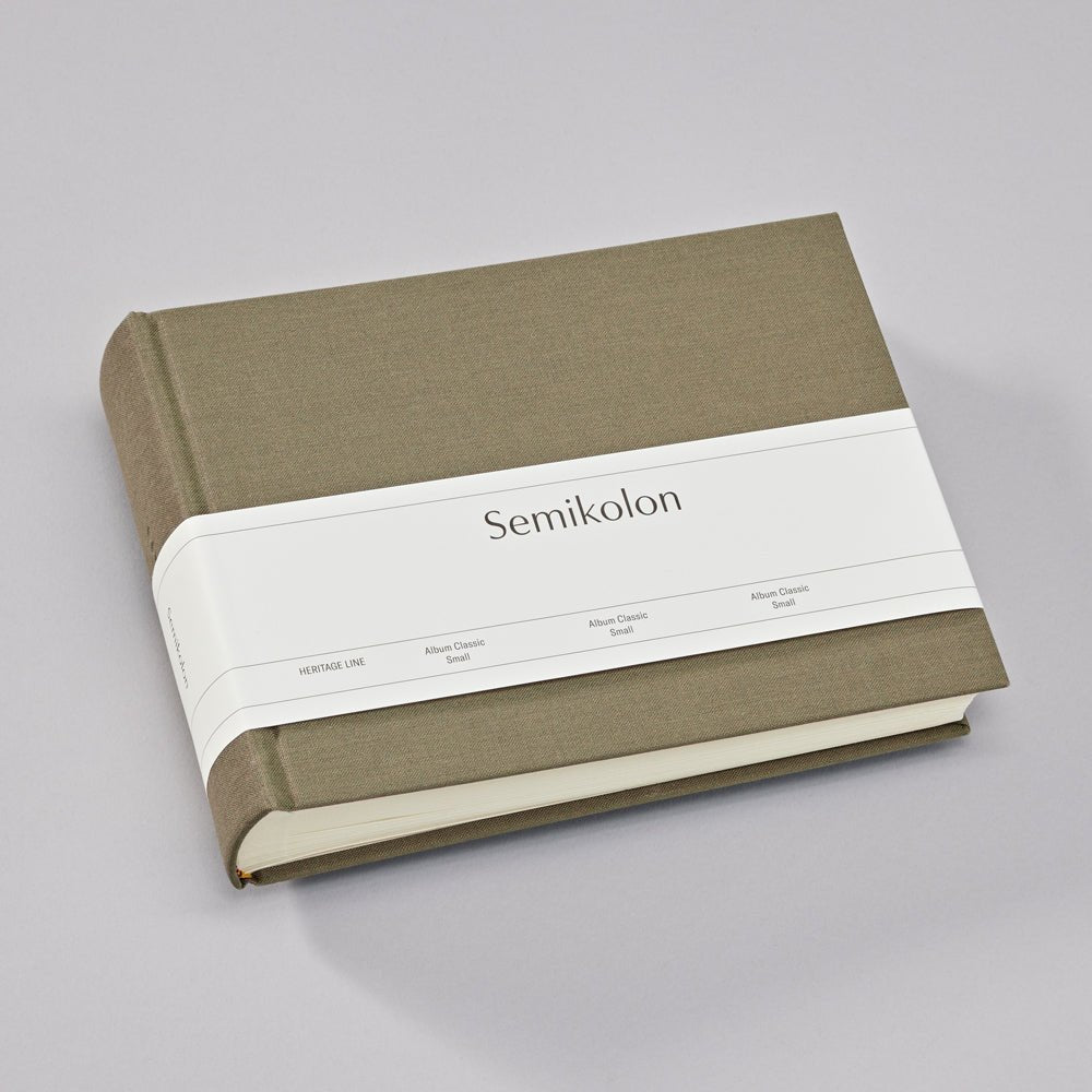 Album photo SEMIKOLON Classic Small - 21.5 x 16 cm - 80 pages - Fango - 4004117645167