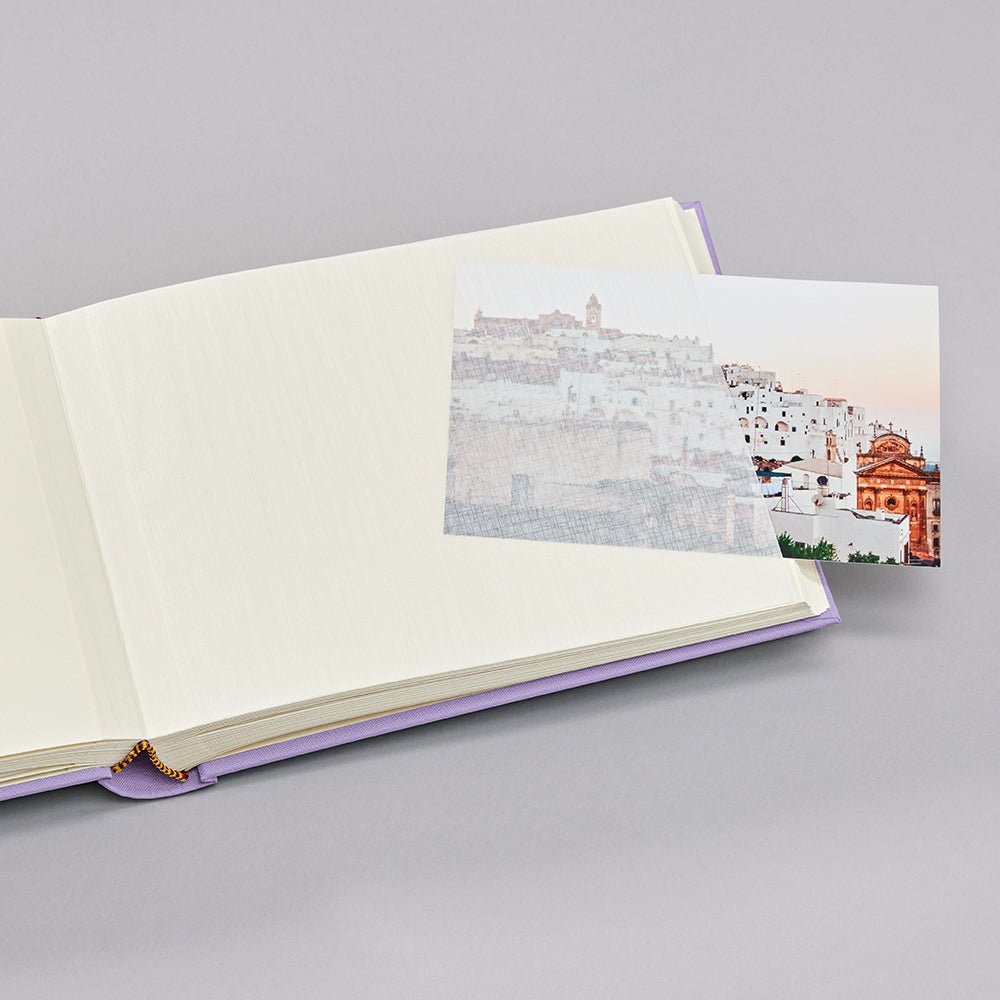 Album photo SEMIKOLON Classic Small - 21.5 x 16 cm - 80 pages - Lilac Silk - 4004117645198