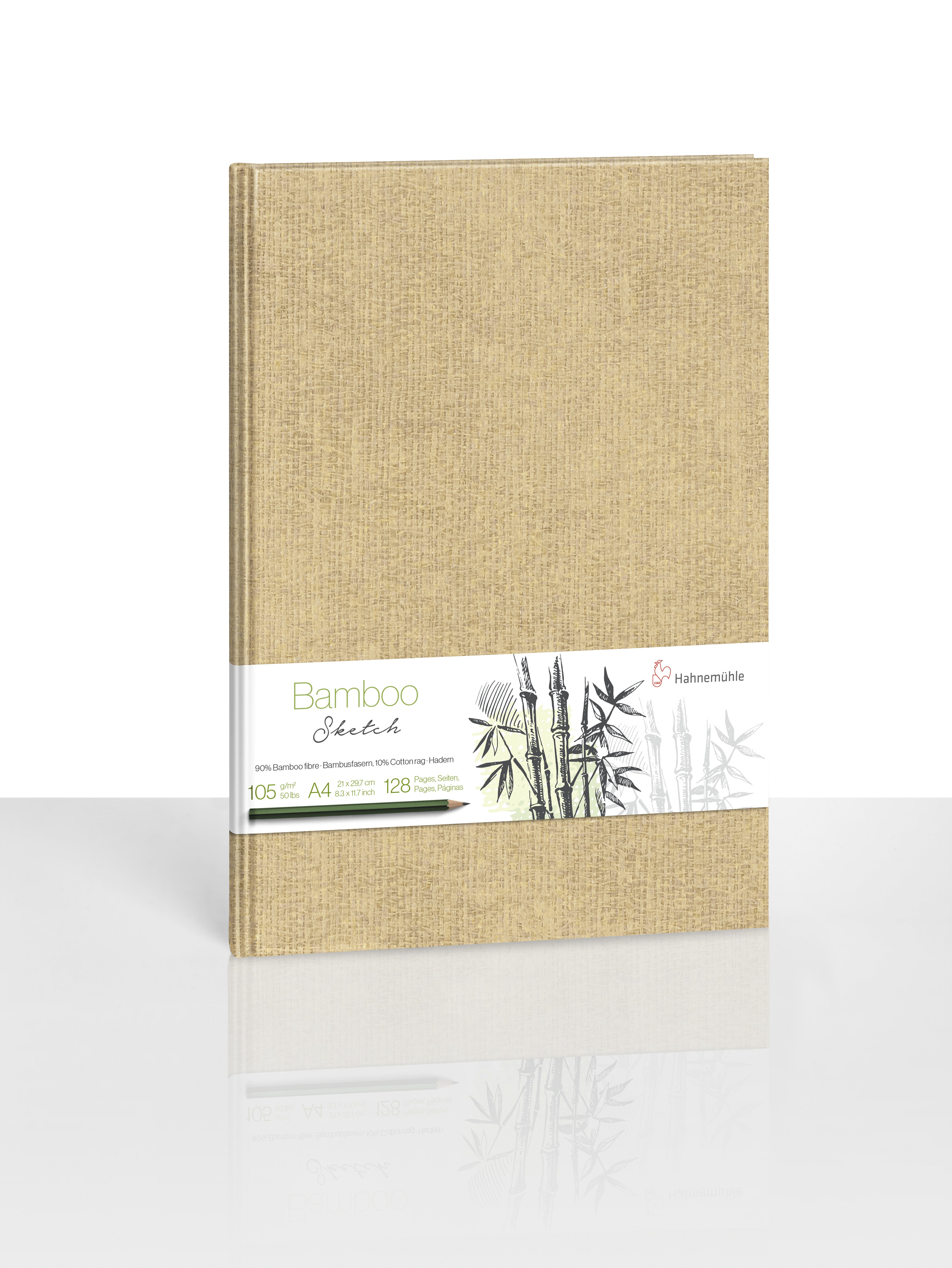 Carnet HAHNEMÜHLE Bamboo Sketch - A4 Portrait - Hardcover - Uni - 4011367004958