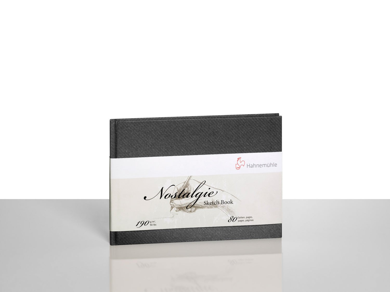 Carnet HAHNEMÜHLE Nostalgie Sketchbook - A4 Paysage - Hardcover - Uni - 4011367101862