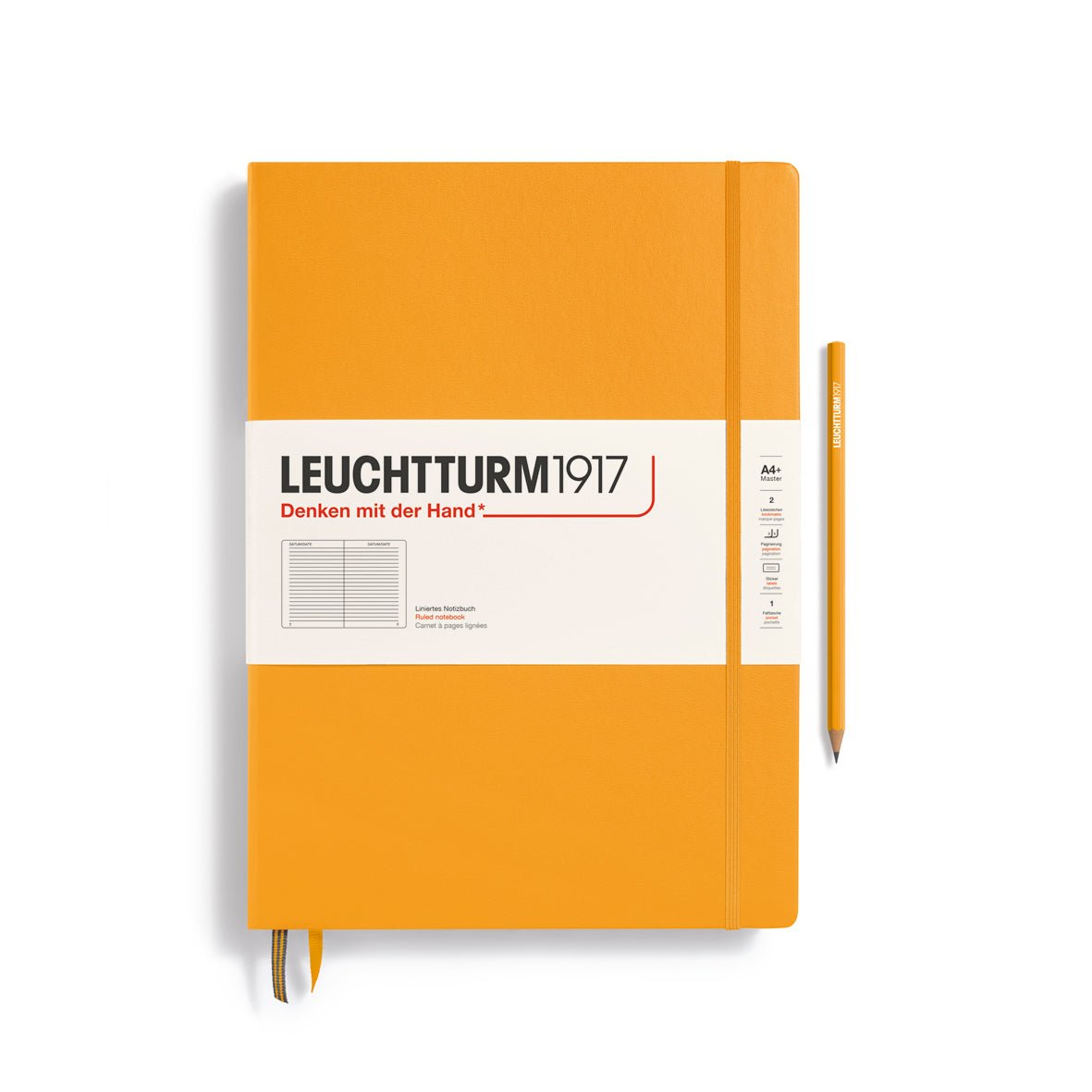 Carnet LEUCHTTURM1917 Classic - A4+ - Hardcover - Ligné - Rising Sun - 