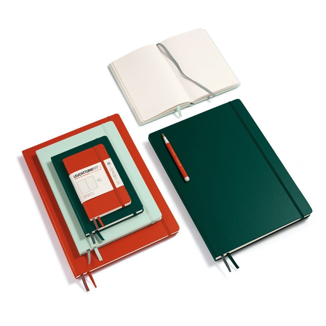 Carnet LEUCHTTURM1917 Classic - A5 - Softcover - Pointillé - Forest Green - 4004117626074