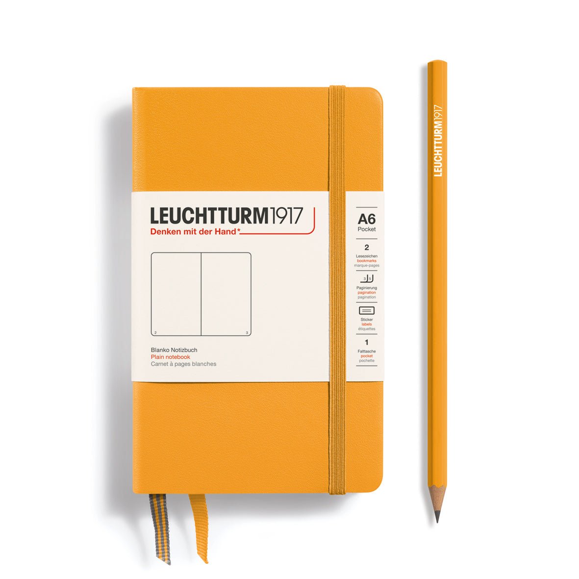 Carnet LEUCHTTURM1917 Classic - A6 - Hardcover - Uni - Rising Sun - 4004117610677