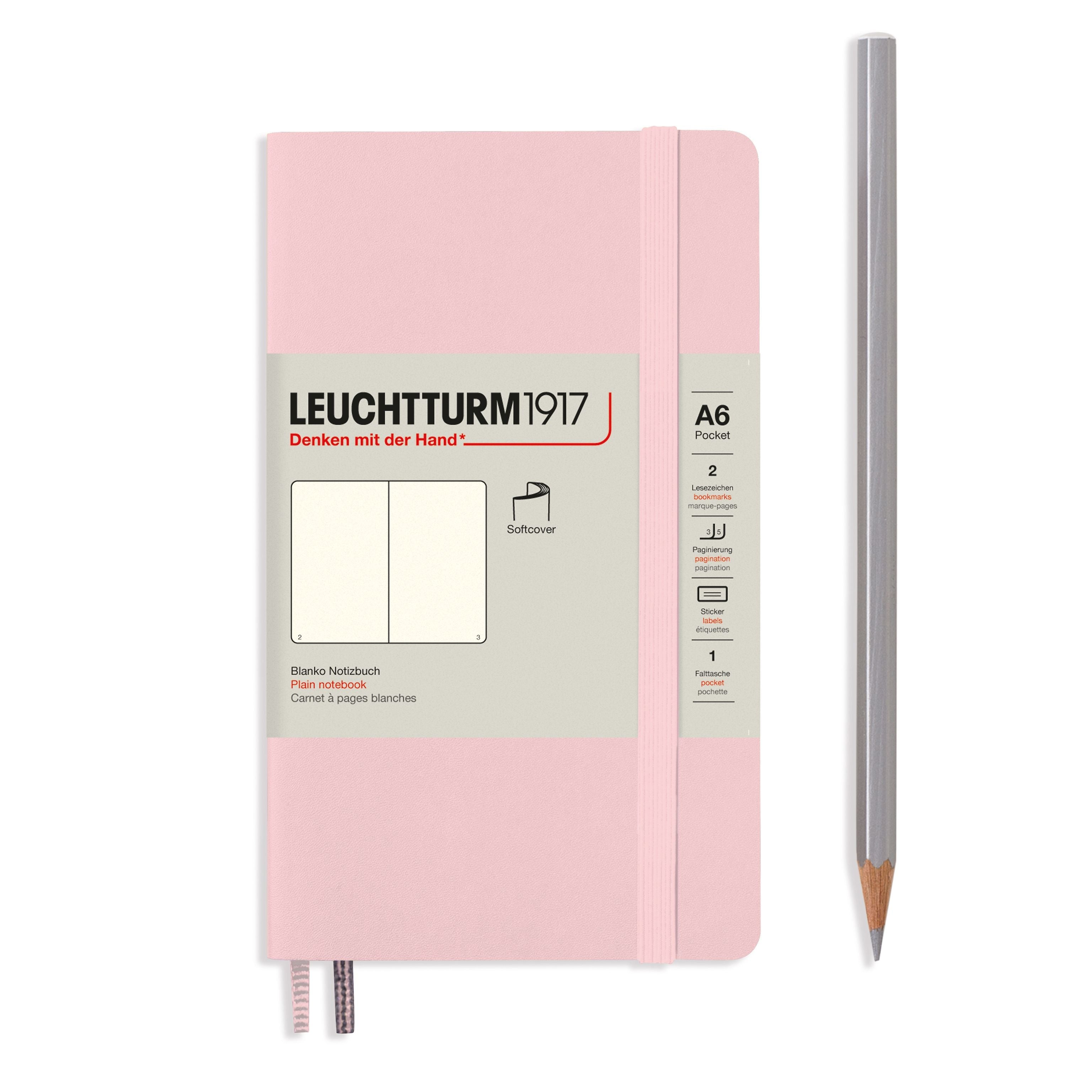 Carnet LEUCHTTURM1917 Classic - A6 - Softcover - Uni - Powder - 4004117593505