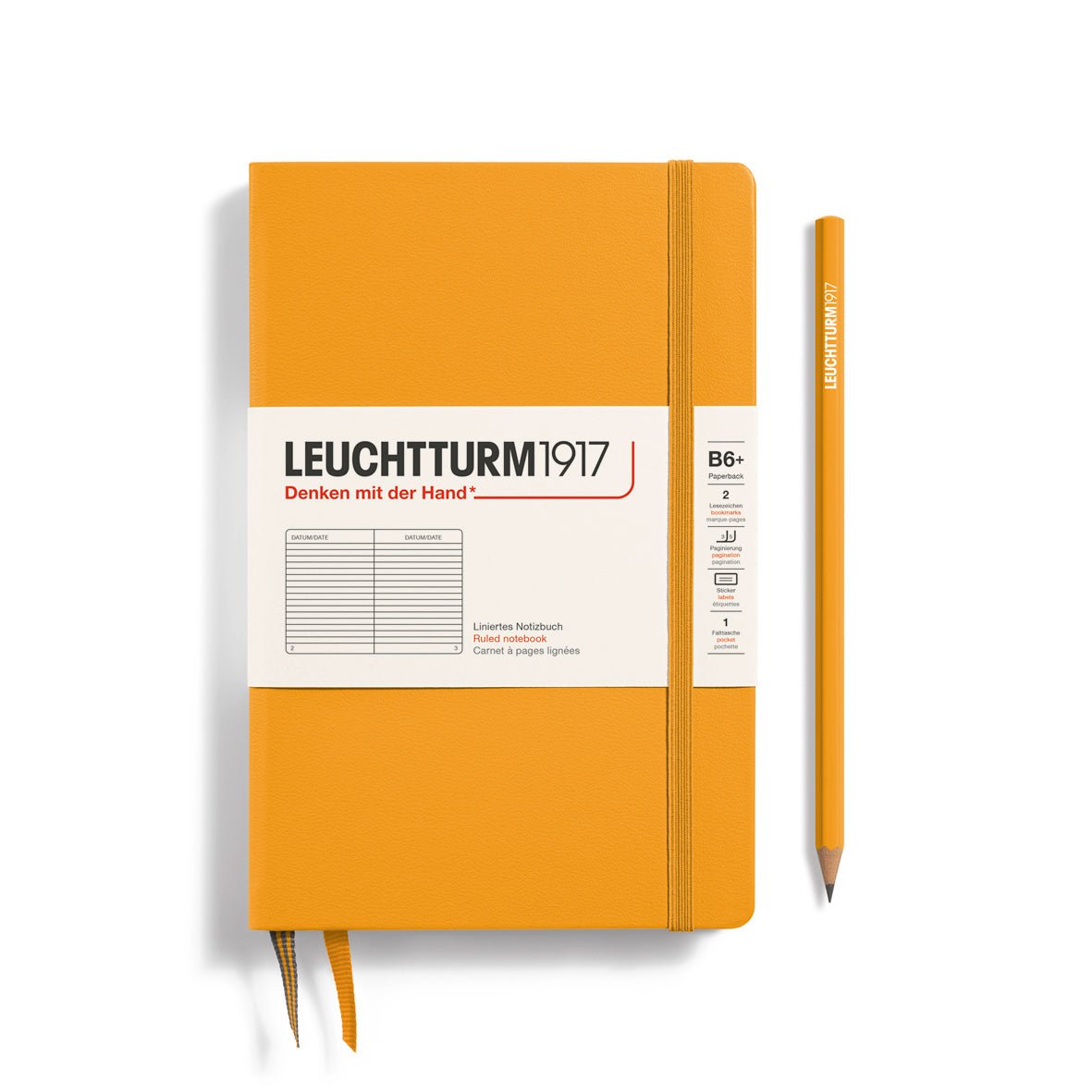 Carnet LEUCHTTURM1917 Classic - B6+ - Hardcover - Ligné - Rising Sun - 4004117635526