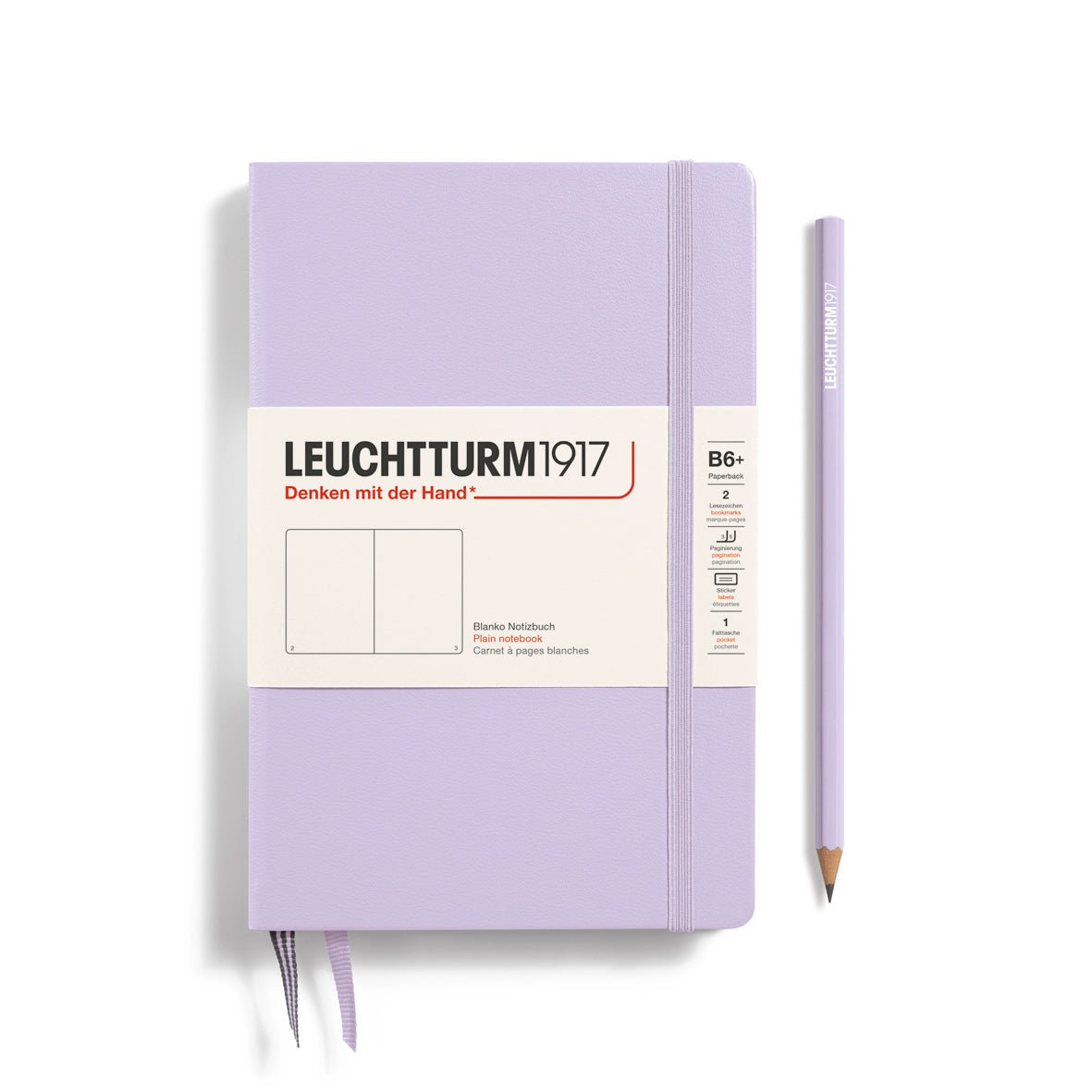 Carnet LEUCHTTURM1917 Classic - B6+ - Hardcover - Uni - Lilac - 4004117635434