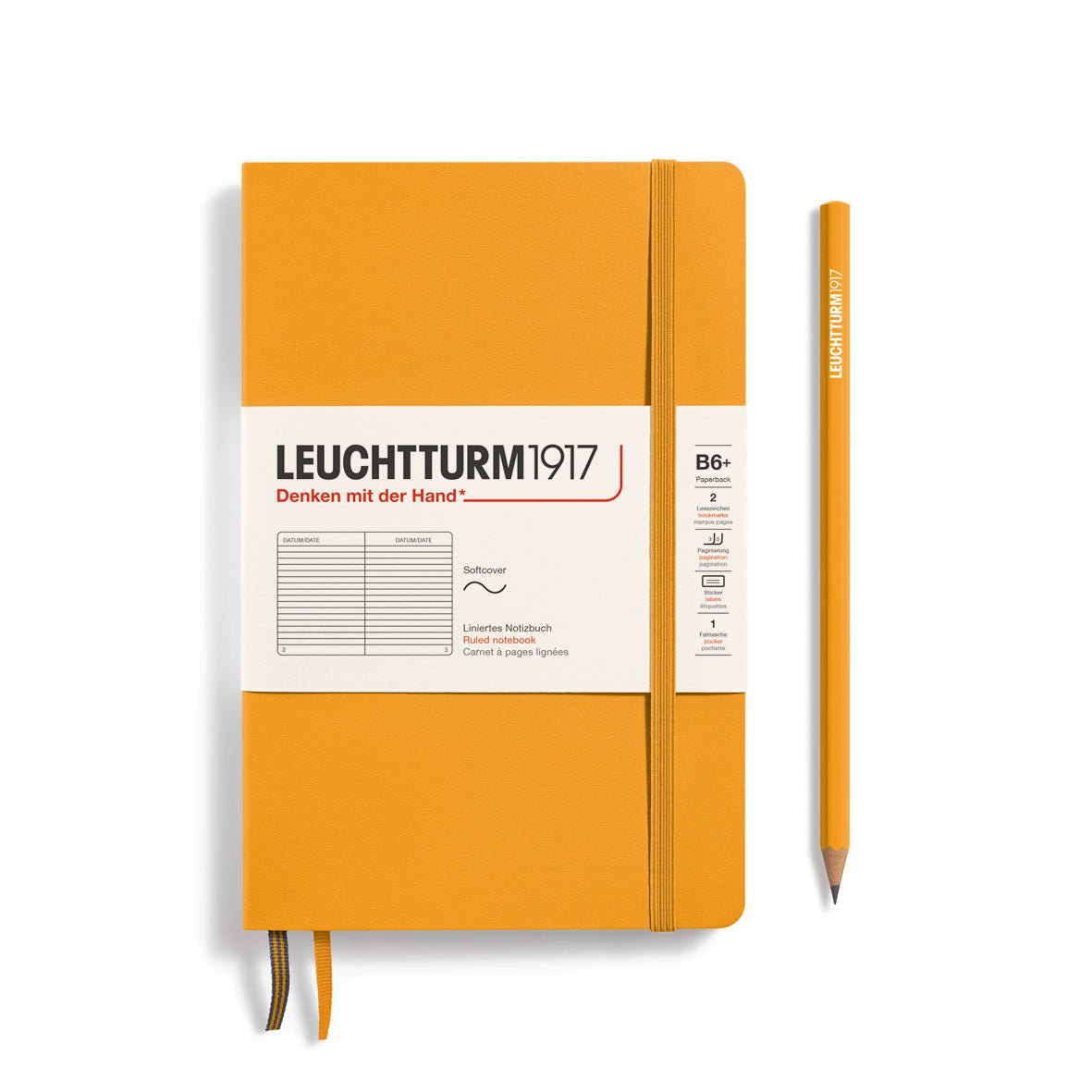 Carnet LEUCHTTURM1917 Classic - B6+ - Softcover - Ligné - Rising Sun - 4004117610837