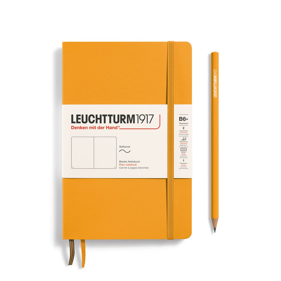 Carnet LEUCHTTURM1917 Classic - B6+ - Softcover - Uni - Rising Sun - 