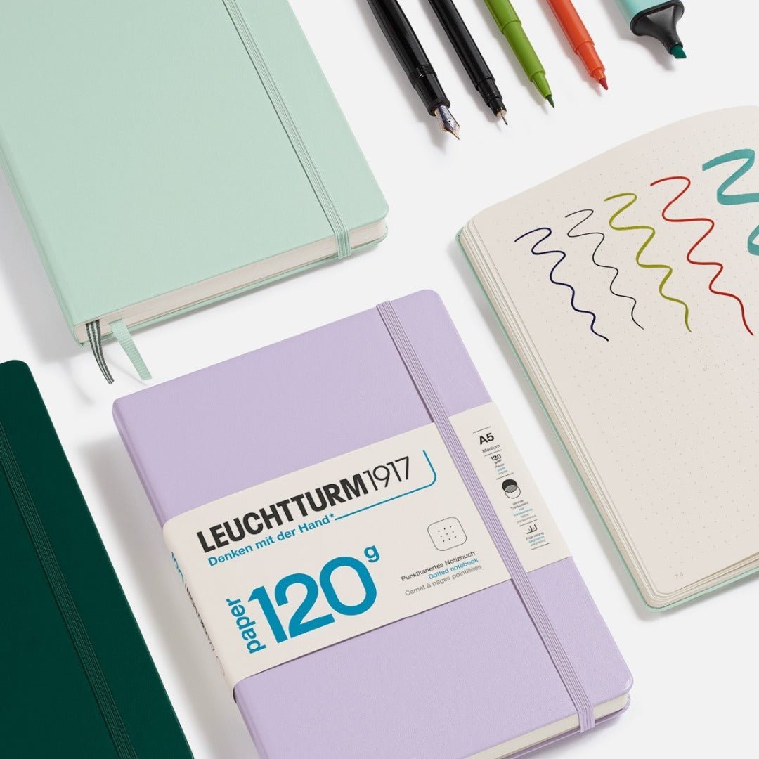 Carnet LEUCHTTURM1917 Edition 120G - A5 - Hardcover - Ligné - Lilac - 4004117648274