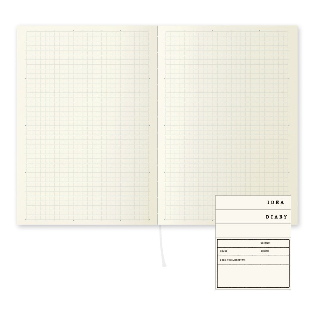 Carnet MIDORI MD PAPER Notebook - A5 - Quadrillé - 4902805152952