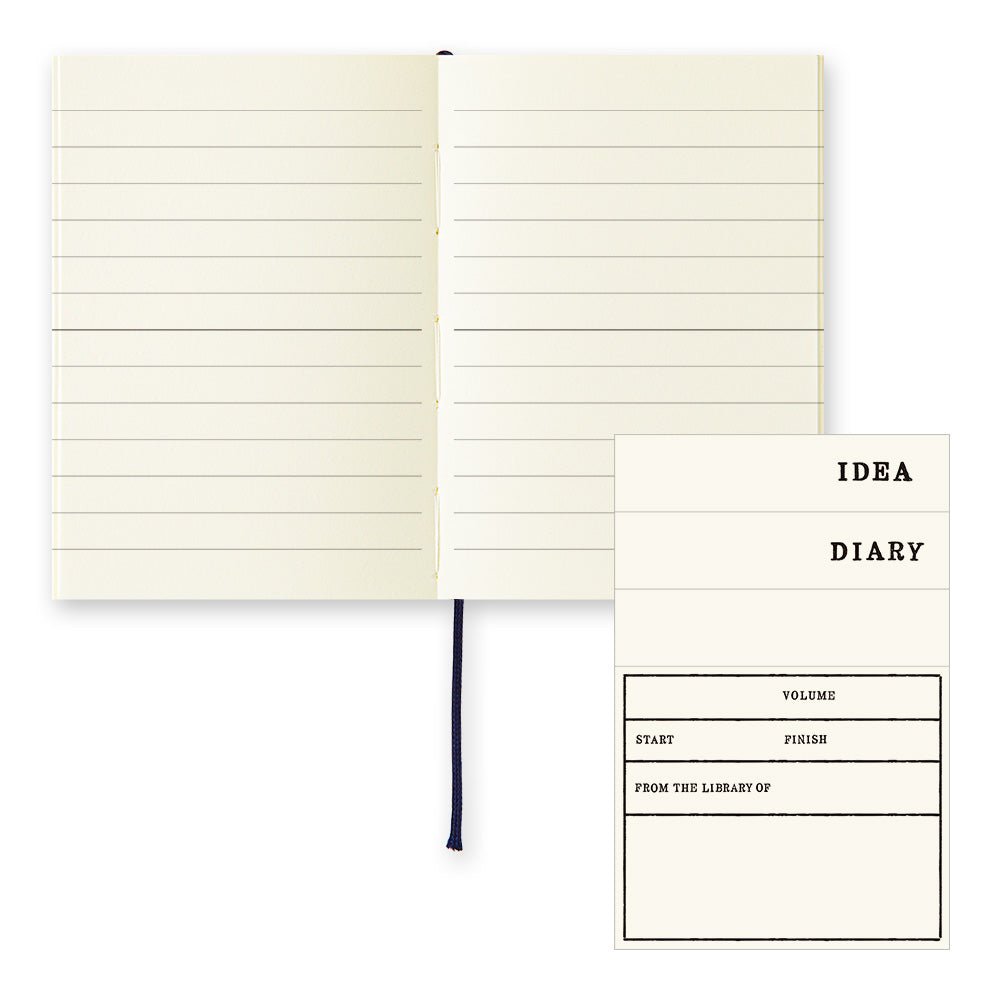 Carnet MIDORI MD PAPER Notebook - A7 - Ligné - 4902805153454