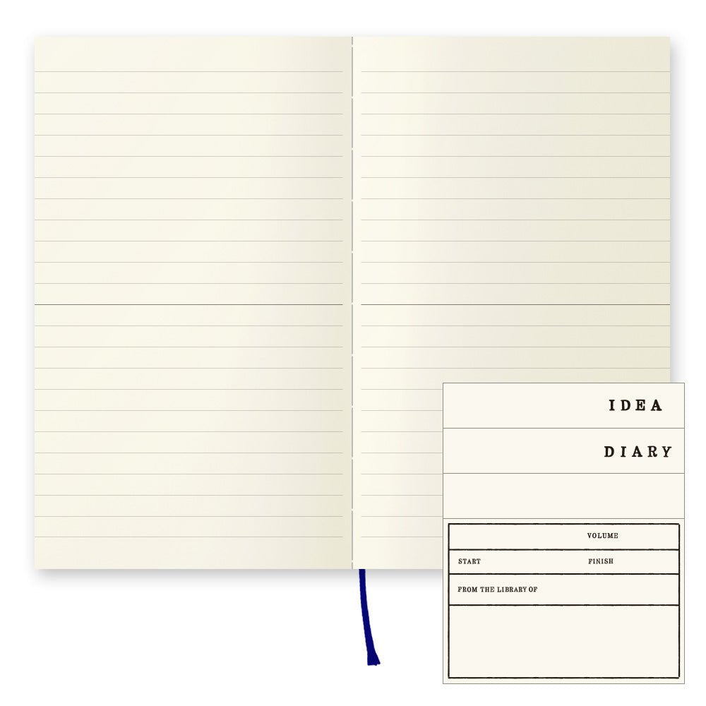 Carnet MIDORI MD PAPER Notebook - B6 - Ligné - 4902805152914