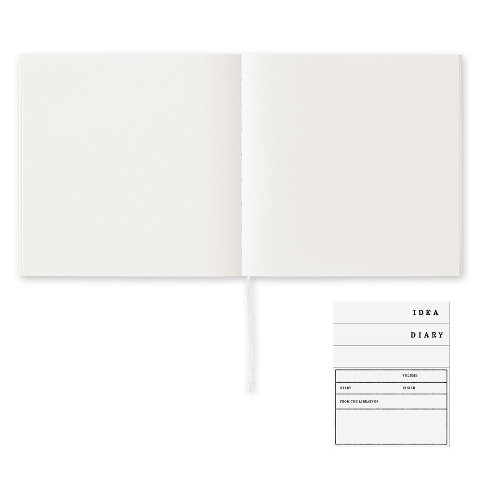 Carnet MIDORI MD PAPER Notebook Cotton - A5 Square - Uni - 4902805153478