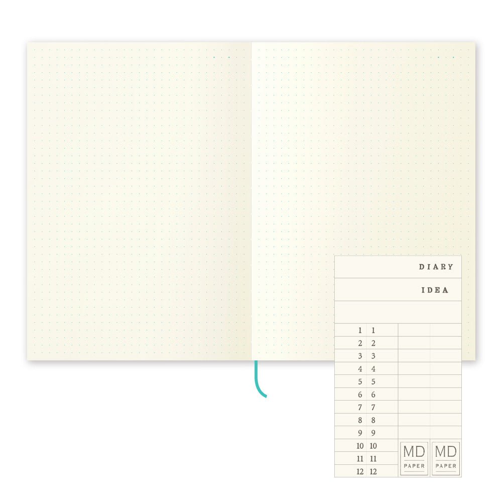 Carnet MIDORI MD PAPER Notebook Journal - A5 - Pointillé - 4902805153102