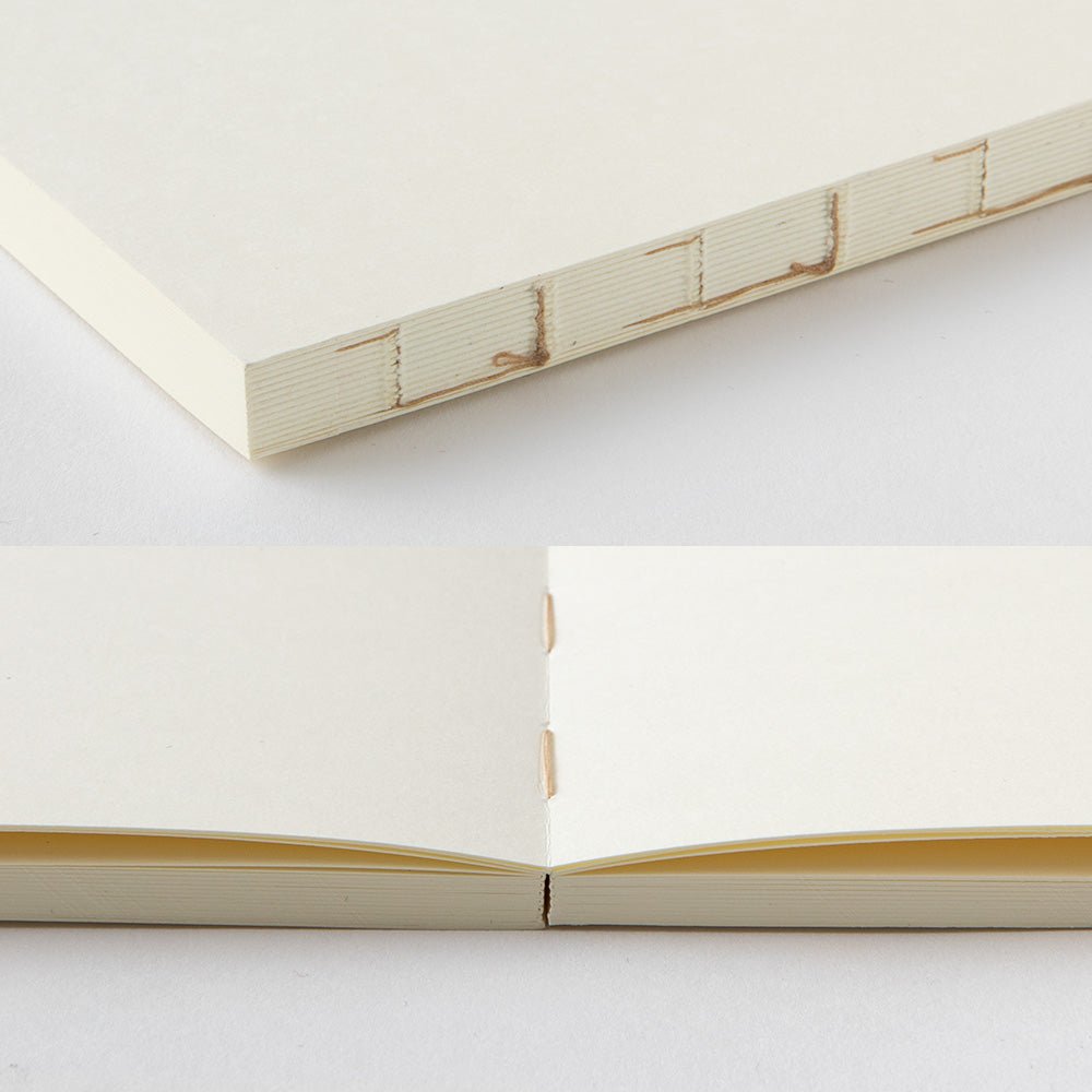 Carnet MIDORI MD PAPER Notebook Thick - A5 - Uni - Blanc -