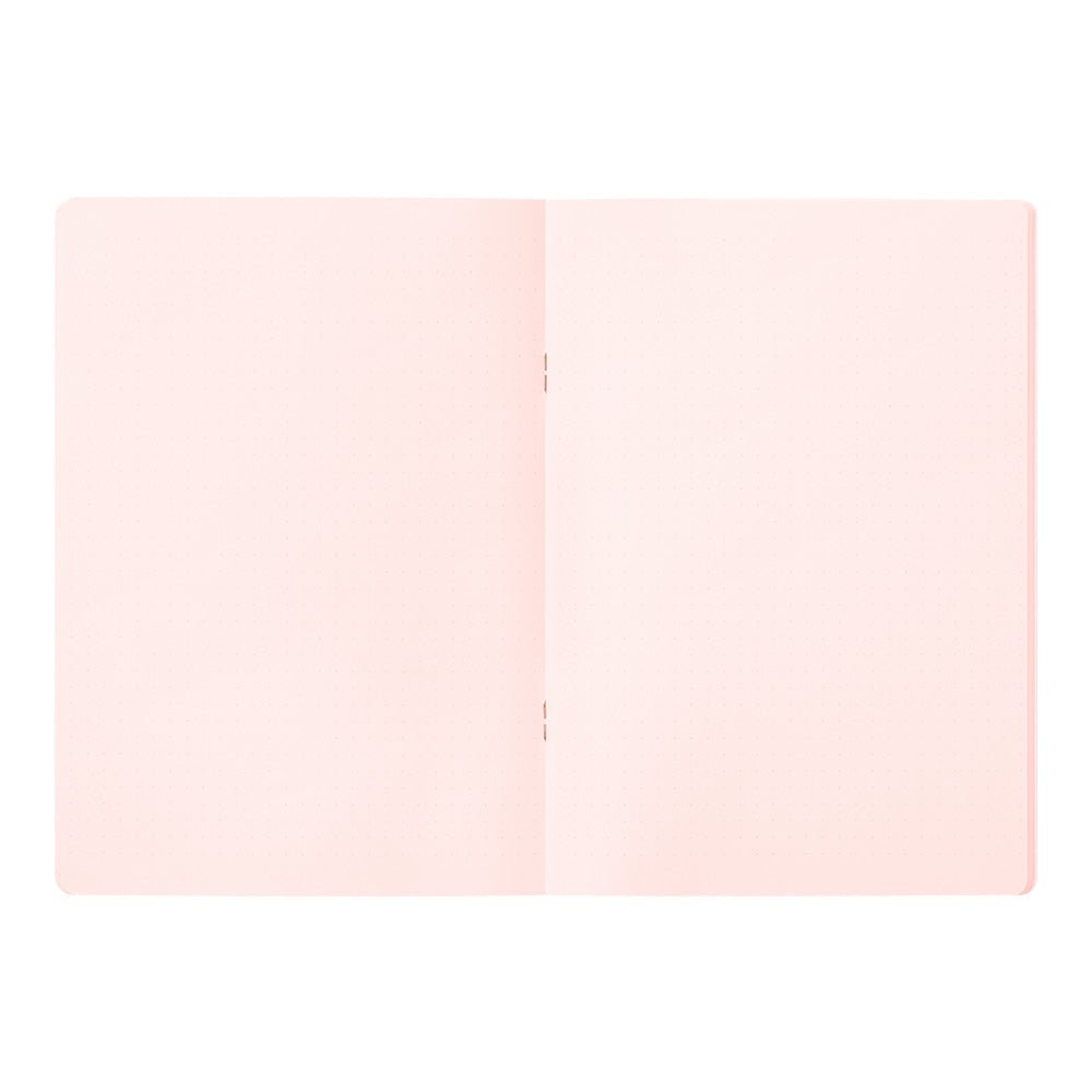 Carnet MIDORI Notebook Soft Color - A5 - Pointillé - Rose - 4902805152730