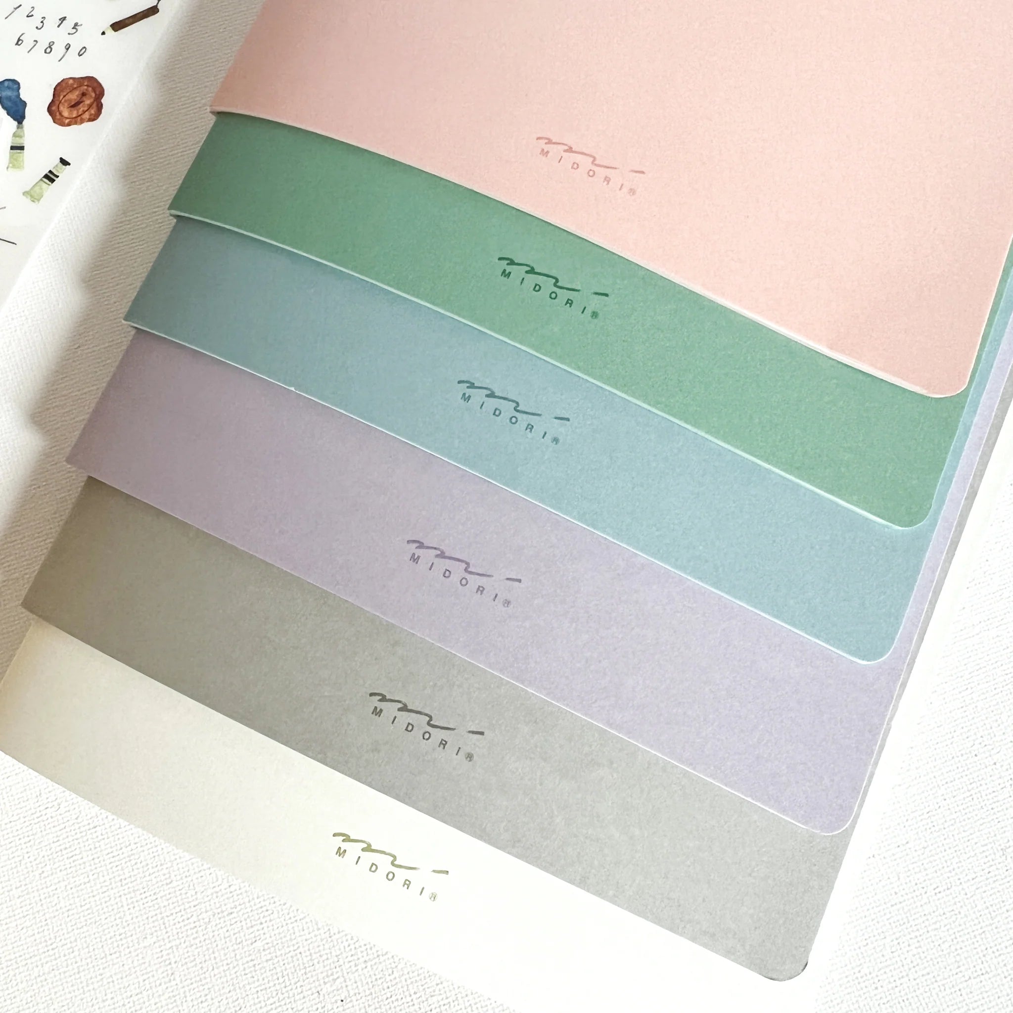 Carnet MIDORI Notebook Soft Color - A5 - Pointillé - Rose - 4902805152730