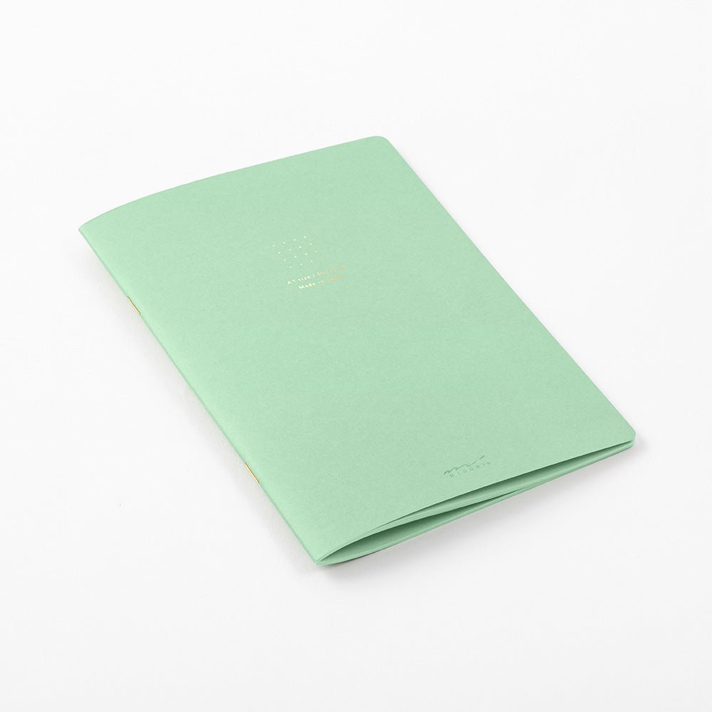 Carnet MIDORI Notebook Soft Color - A5 - Pointillé - Vert - 4902805152747