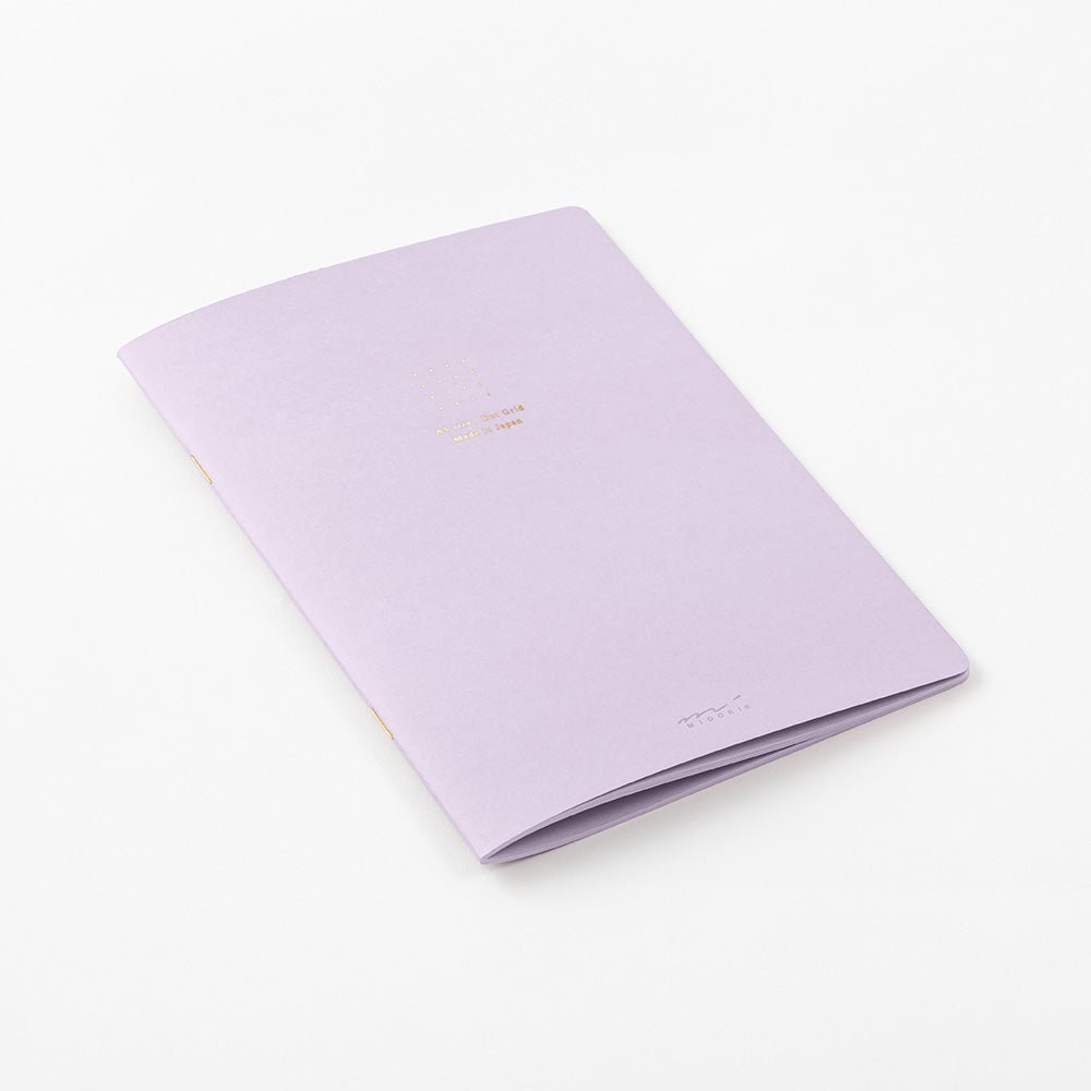 Carnet MIDORI Notebook Soft Color - A5 - Pointillé - Violet - 4902805152761