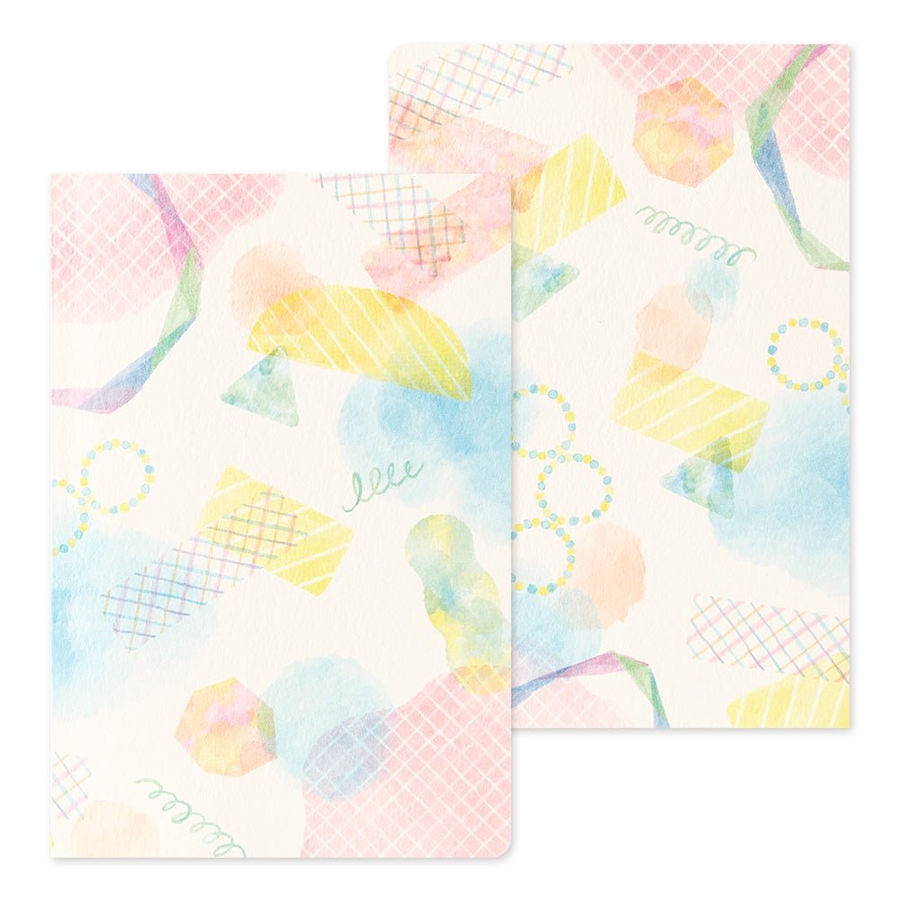 Carnet MIDORI Notebook Yuru Log - B6 - Pointillé - Aquarelle - 4902805153560