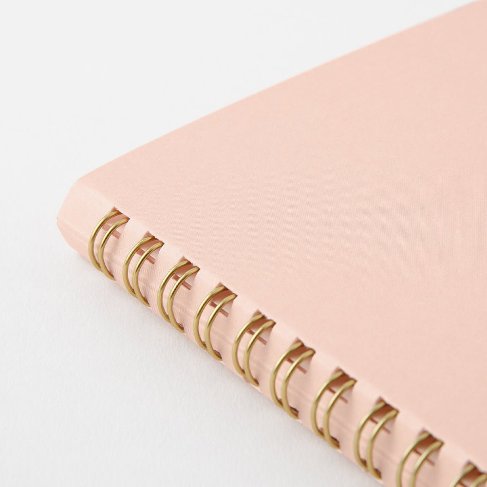 Carnet MIDORI Ring Notebook Soft Color - A5 - Pointillé - Rose - 4902805153324