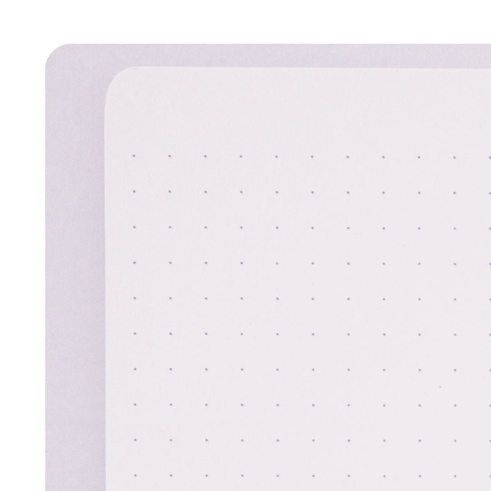 Carnet MIDORI Ring Notebook Soft Color - A5 - Pointillé - Violet - 4902805153355