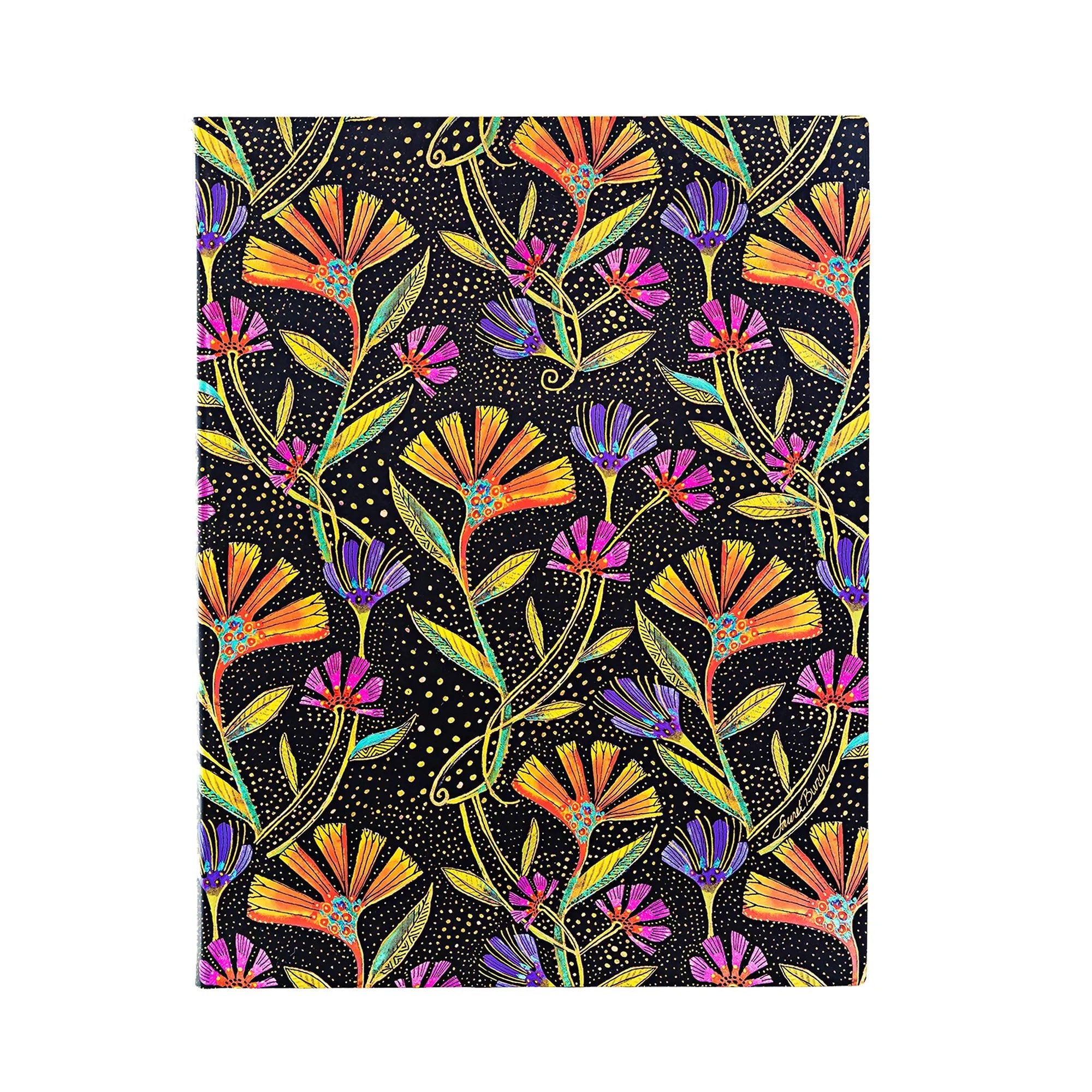 Carnet PAPERBLANKS Fleurs Sauvages - Ultra Souple 176p - Ligné - Illustré - 9781439797365