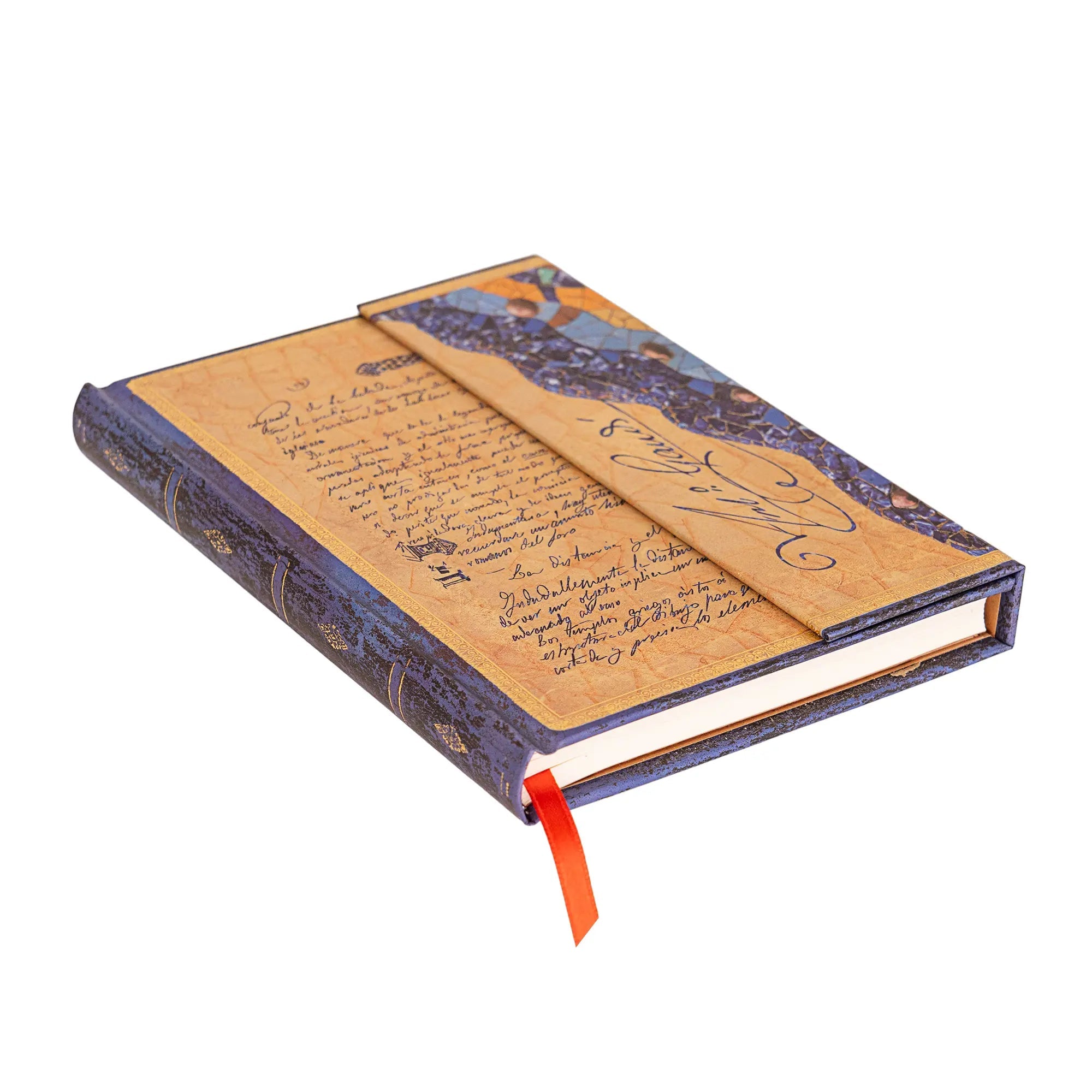 Carnet PAPERBLANKS Gaudi, Le Manuscrit de Reus - Midi - Hardcover - Uni - 144p - 9781439797815