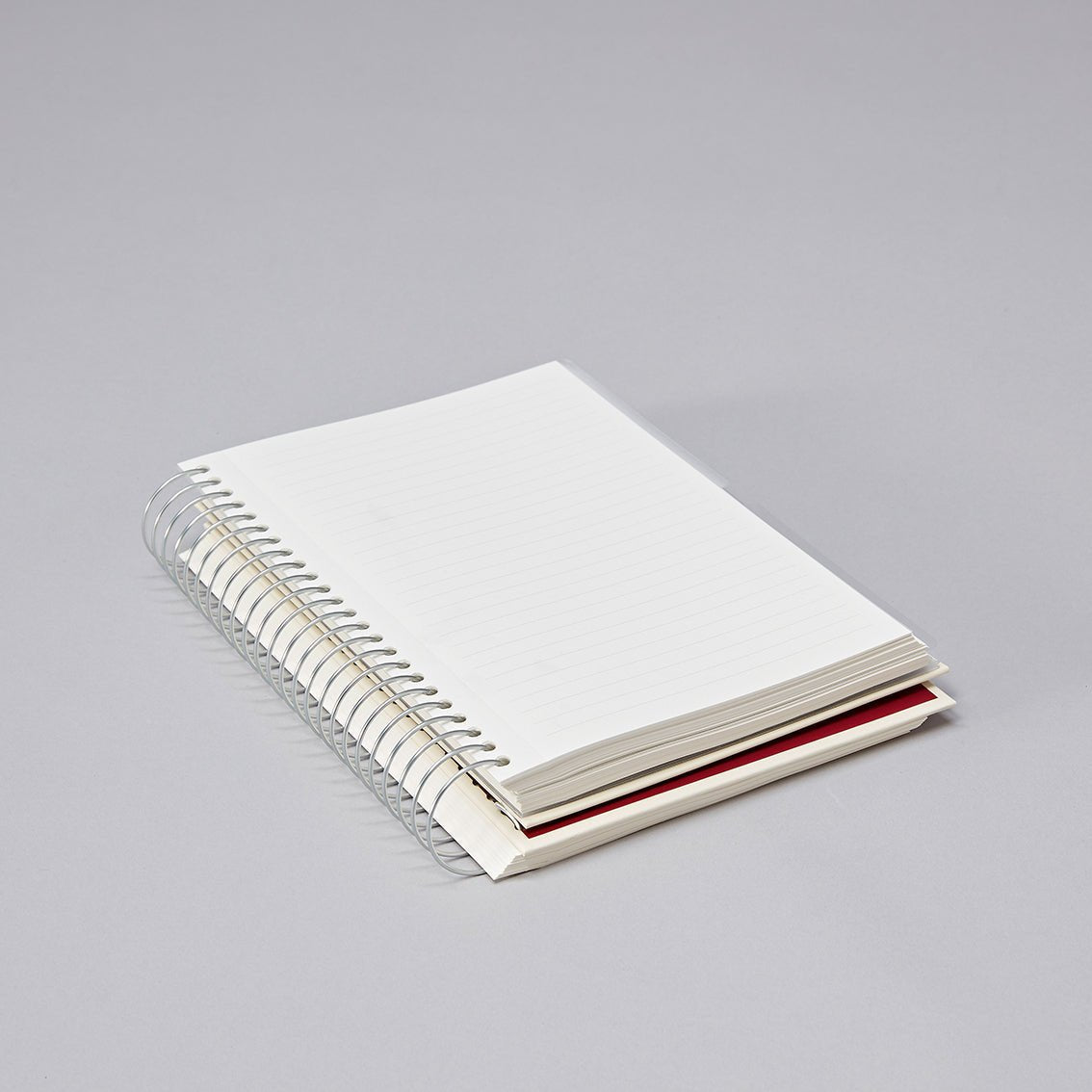 Carnet SEMIKOLON Mucho - Hardcover - A5 - Ligné/Pointillé/Uni - Burgundy - 4250053637012