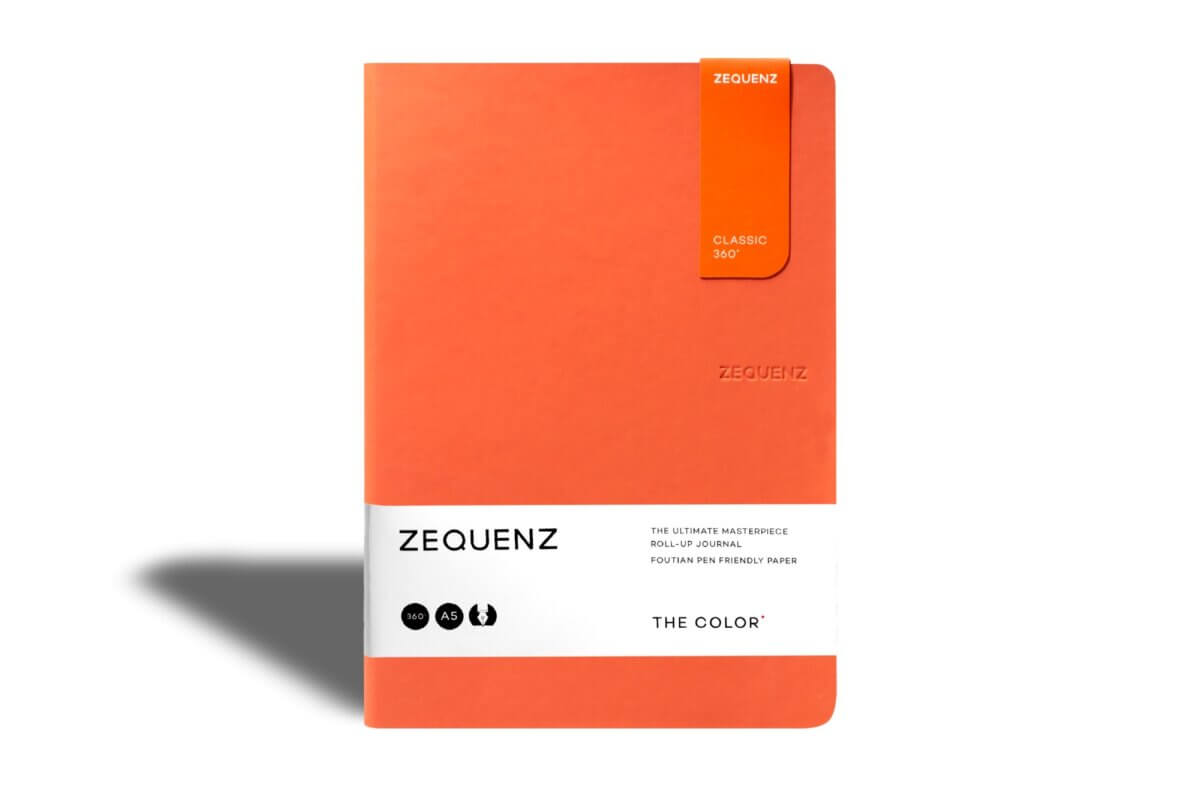 Carnet ZEQUENZ The Color - A5 - Ligné - Grenadier - 8859340511934