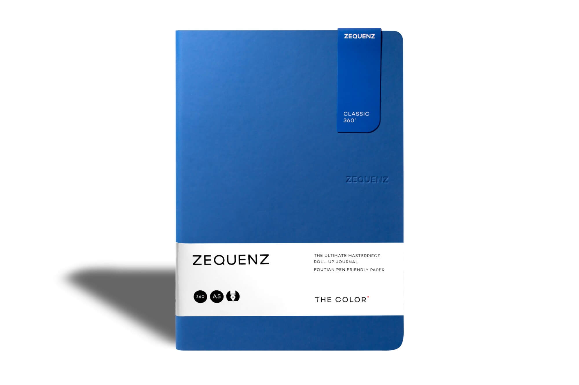 Carnet ZEQUENZ The Color - A5 - Ligné - Royal Blue - 8859340511811