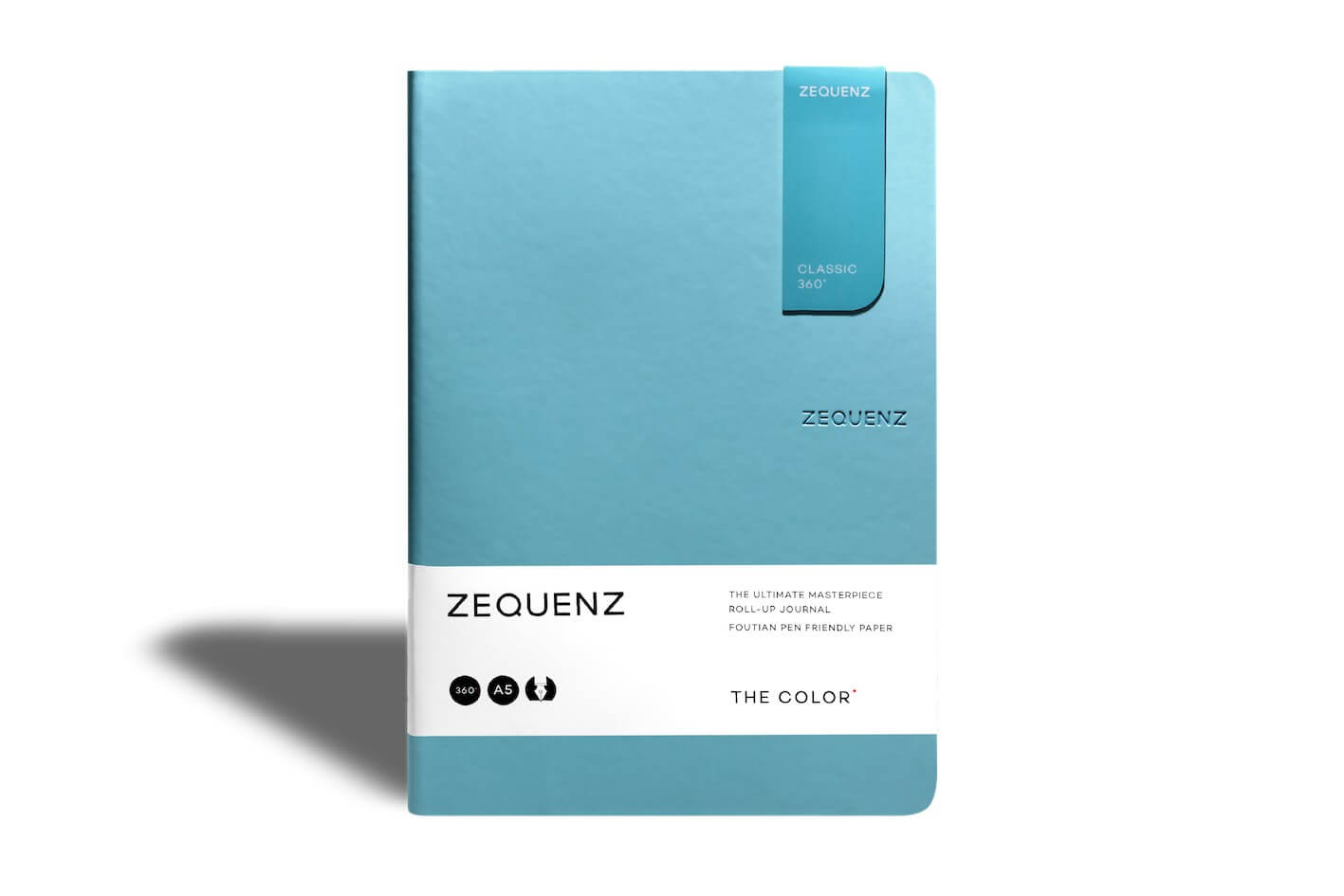 Carnet ZEQUENZ The Color - A5 - Pointillé - Turquoise - 8859340516977