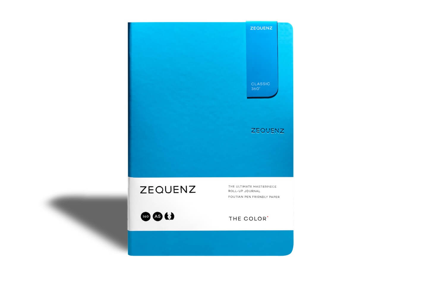 Carnet ZEQUENZ The Color - A5 - Quadrillé - Ocean - 8859340517226