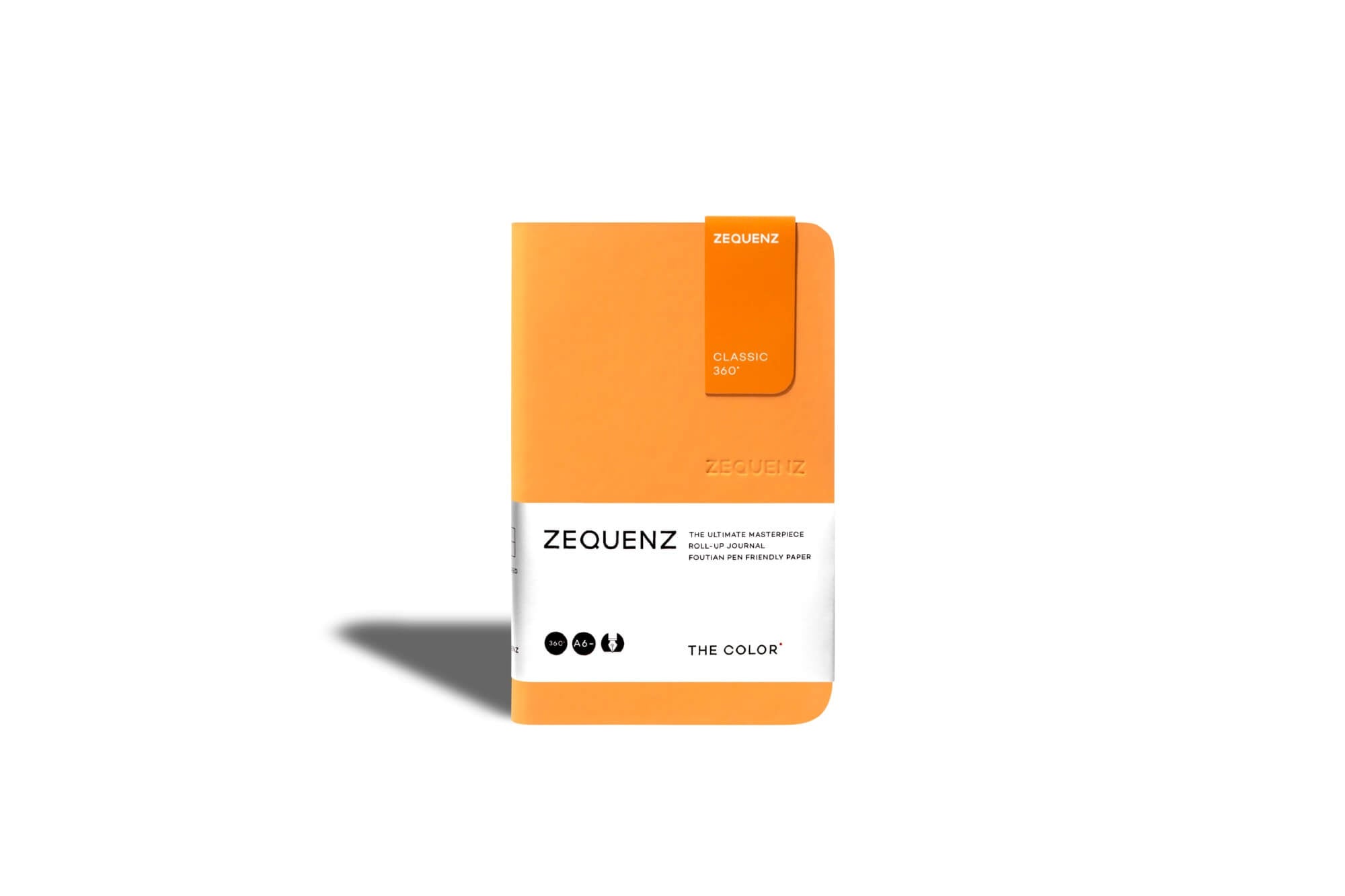 Carnet ZEQUENZ The Color - A6 - Ligné - Apricot - 8859340512931