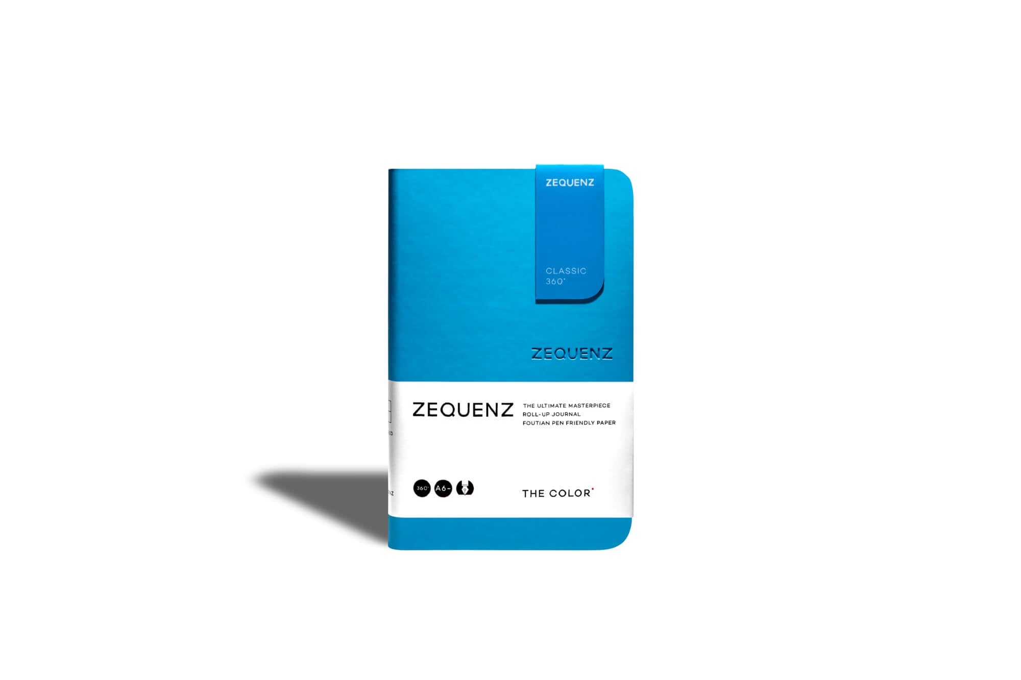 Carnet ZEQUENZ The Color - A6 - Ligné - Ocean - 8859340517875