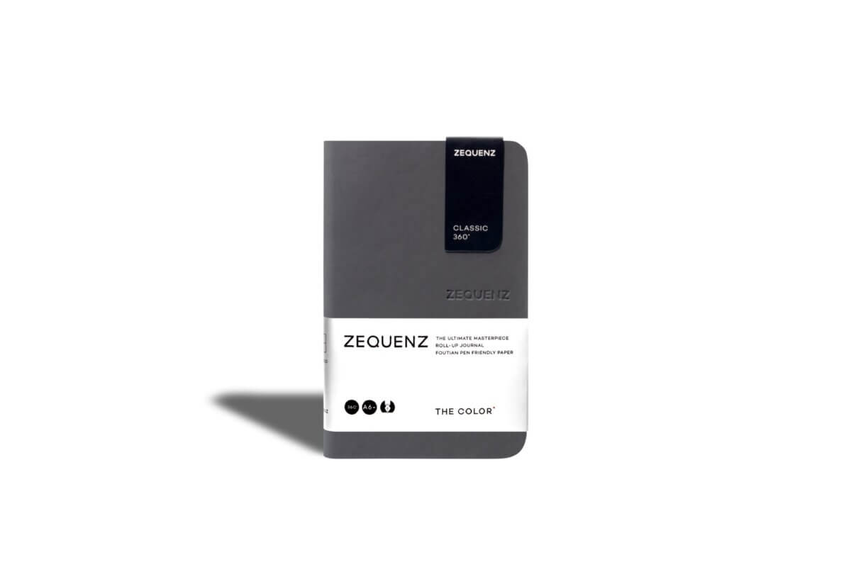 Carnet ZEQUENZ The Color - A6 - Ligné - Storm - 8859340513099