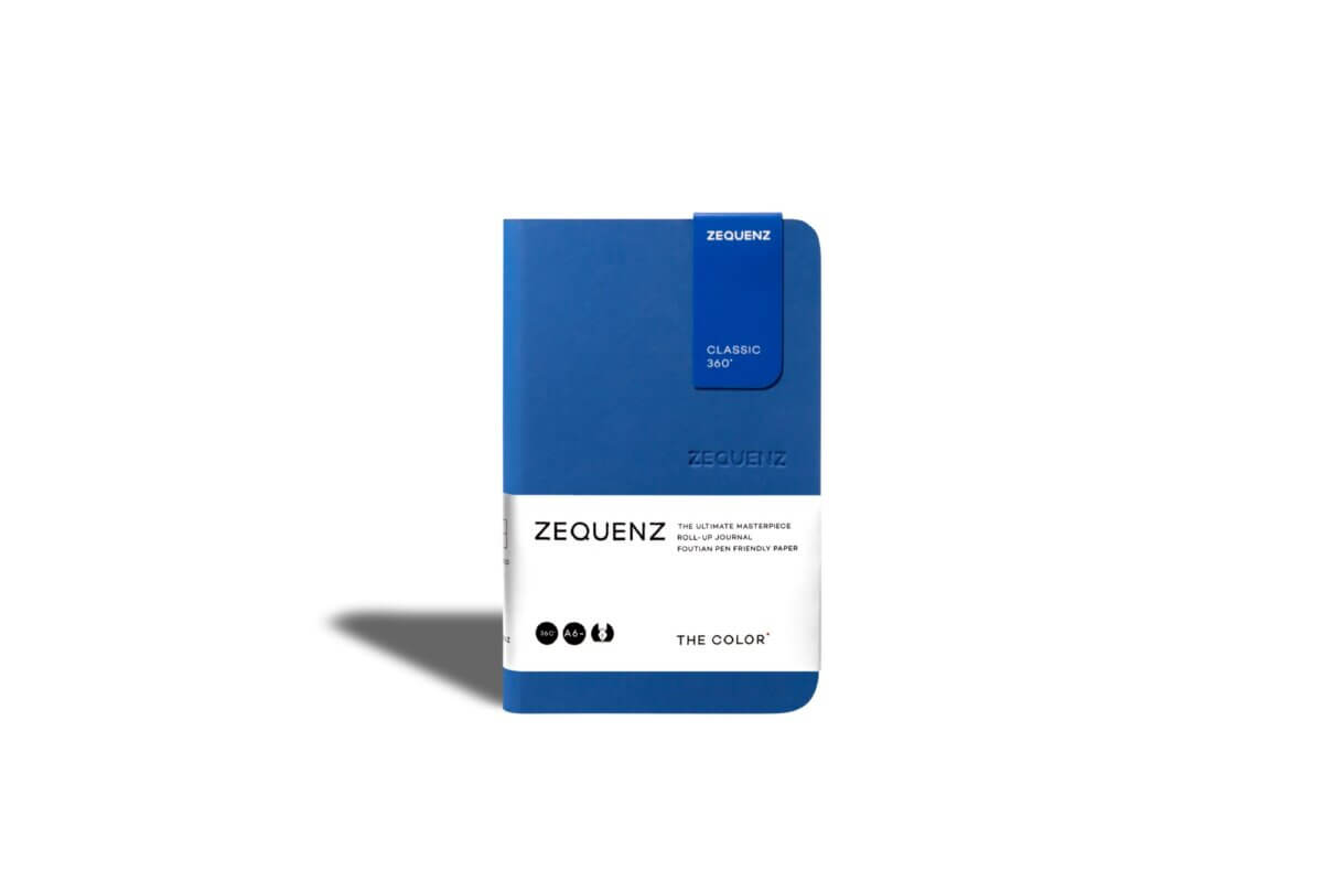 Carnet ZEQUENZ The Color - A6 - Pointillé - Royal Blue - 8859340512993