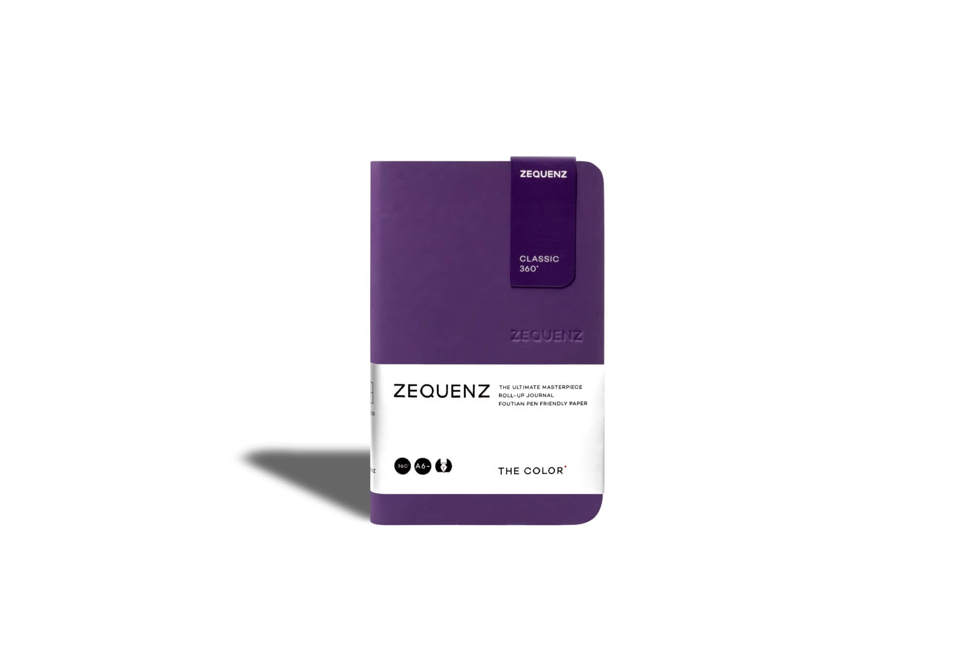 Carnet ZEQUENZ The Color - A6 - Pointillé - Scarlet Gum - 8859340513235