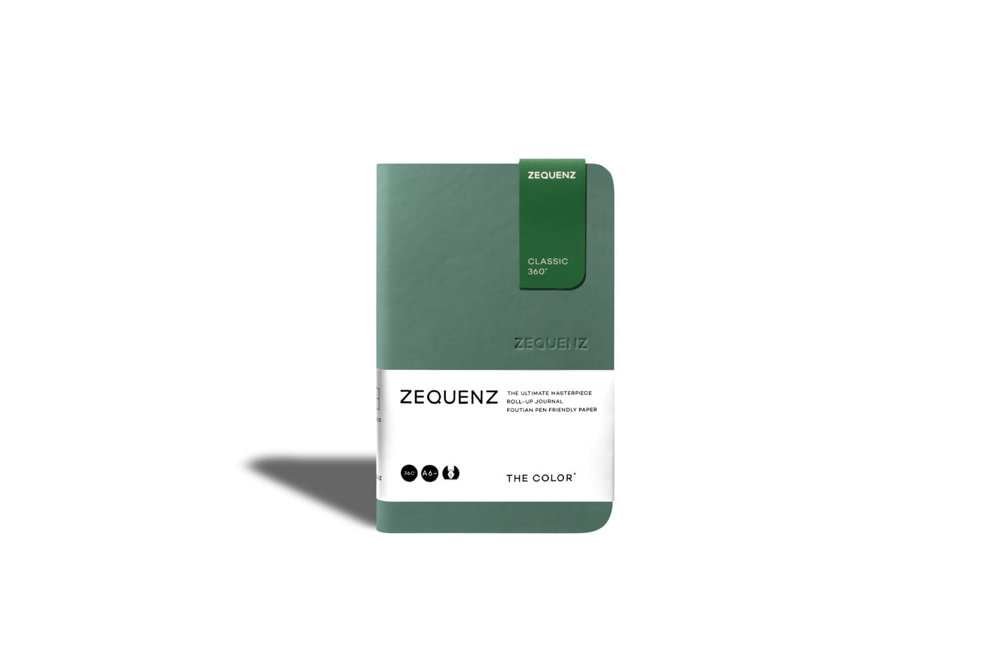 Carnet ZEQUENZ The Color - A6 - Uni - Jade - 8859340512948