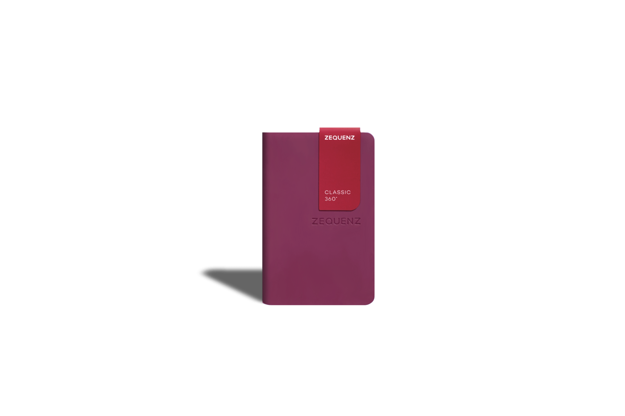 Carnet ZEQUENZ The Color - A7 - Ligné - Berry - 8859340524620