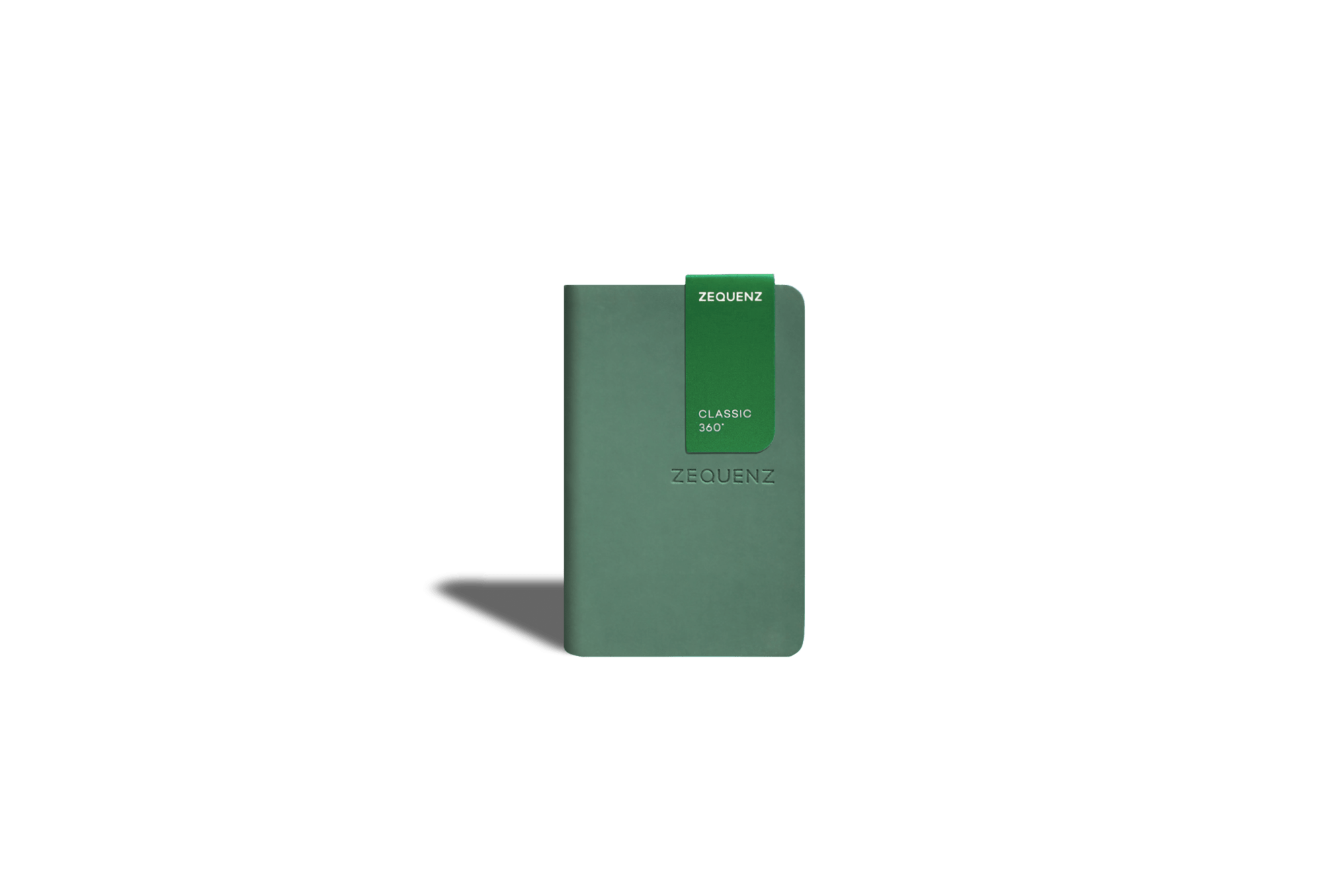 Carnet ZEQUENZ The Color - A7 - Ligné - Jade - 8859340524545