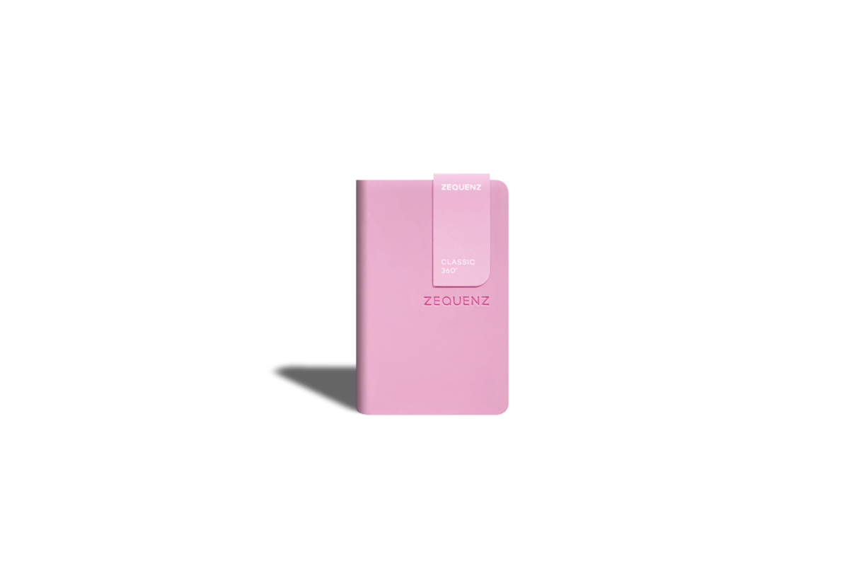 Carnet ZEQUENZ The Color - A7 - Ligné - Lilac - 8859340524422