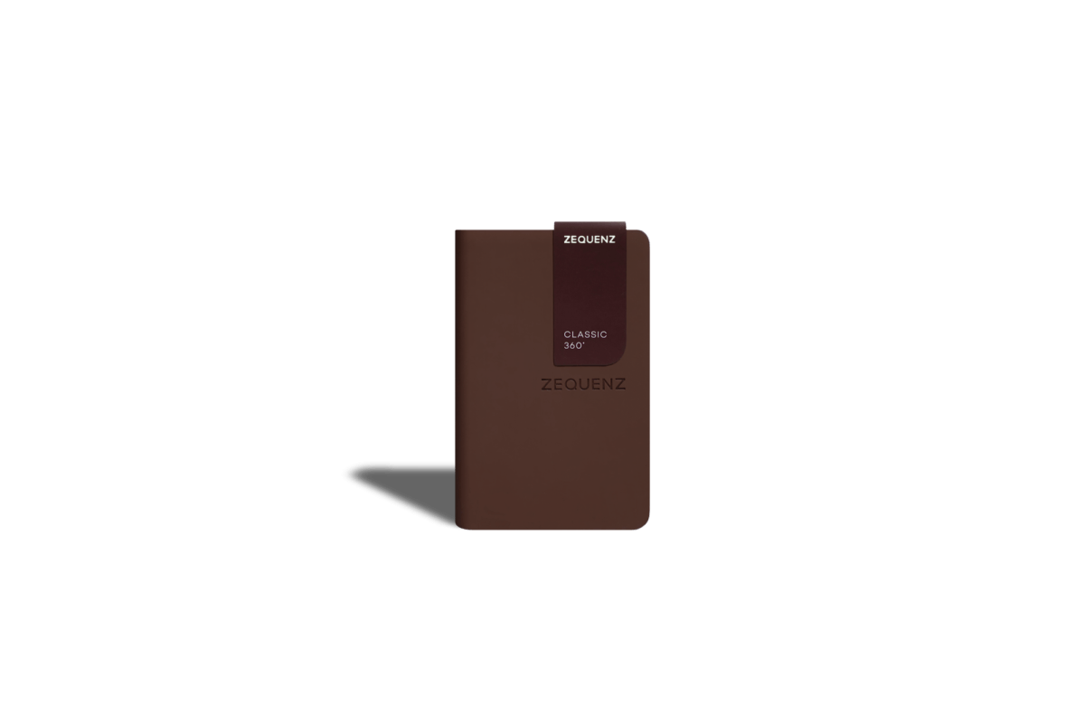 Carnet ZEQUENZ The Color - A7 - Ligné - Terra - 8859340524866